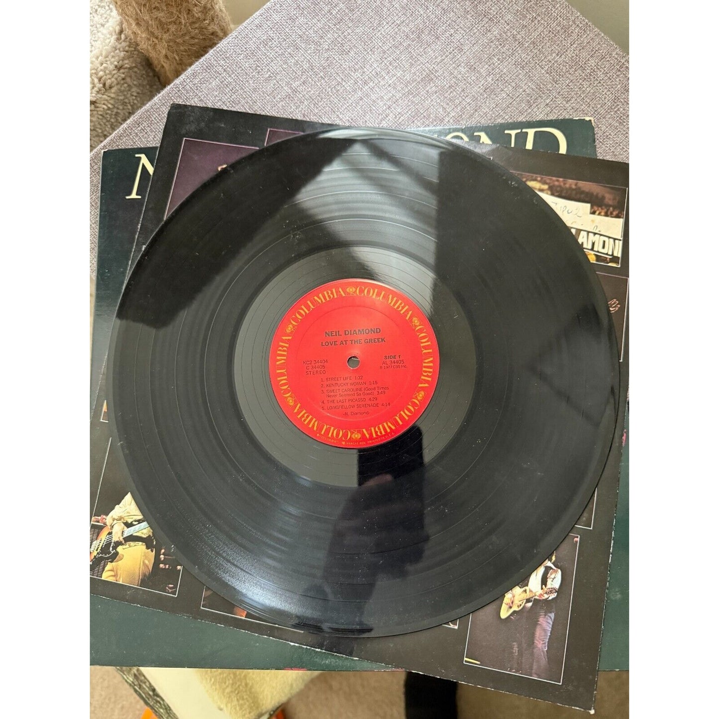 Neil Diamond - Love at the Greek Live, Vinyl, Columbia, KC2 34404