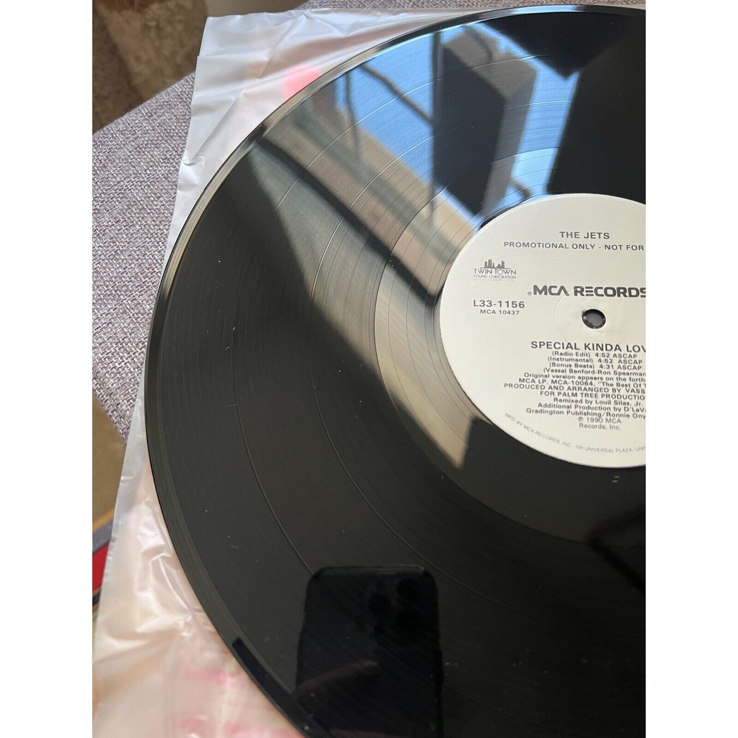 The Jets- Special Kinda Love 1990 L33-1156 Vinyl 12'' Vintage
