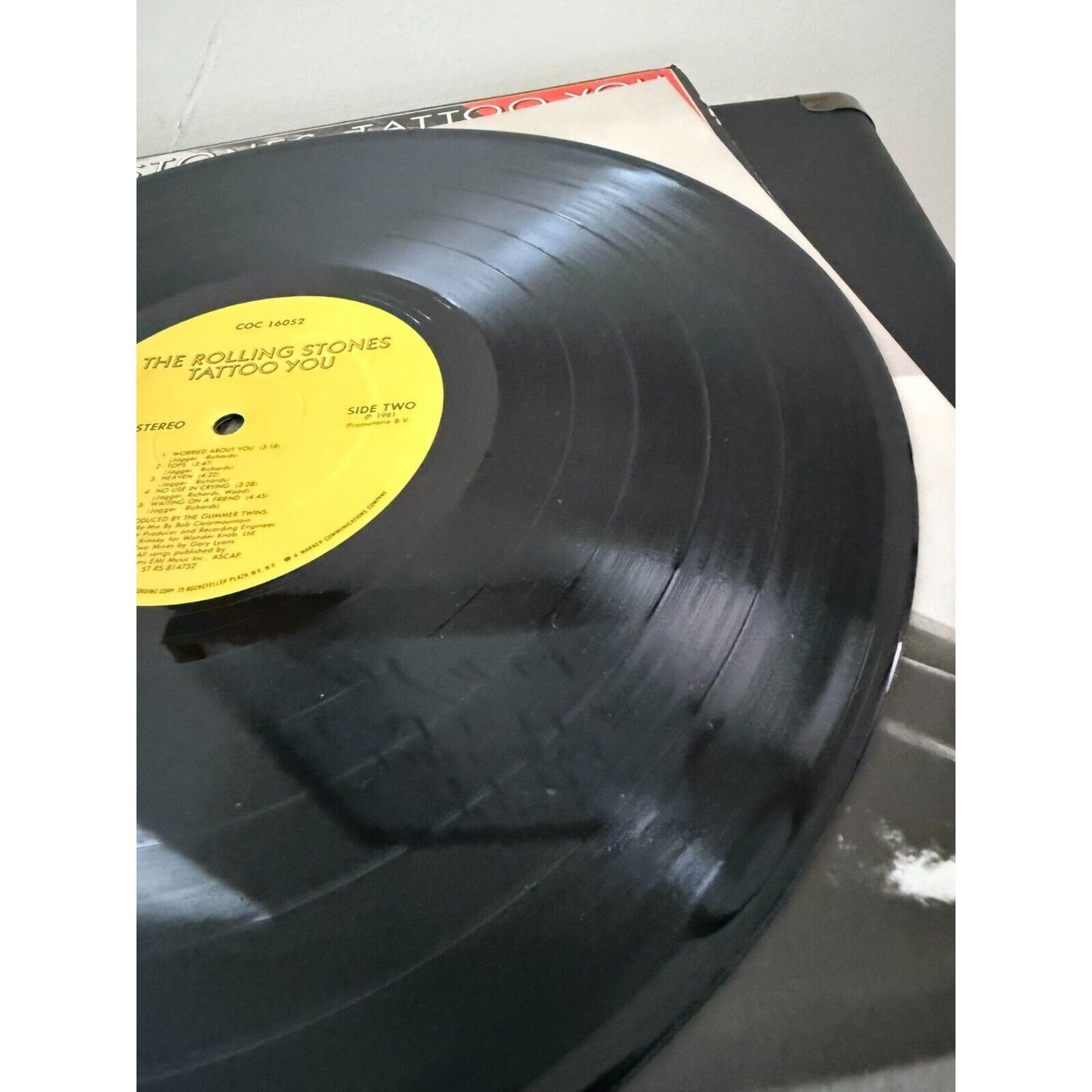 Rolling Stones – Tattoo You 1981 Rolling Stones Records – COC 16052 Vinyl LP