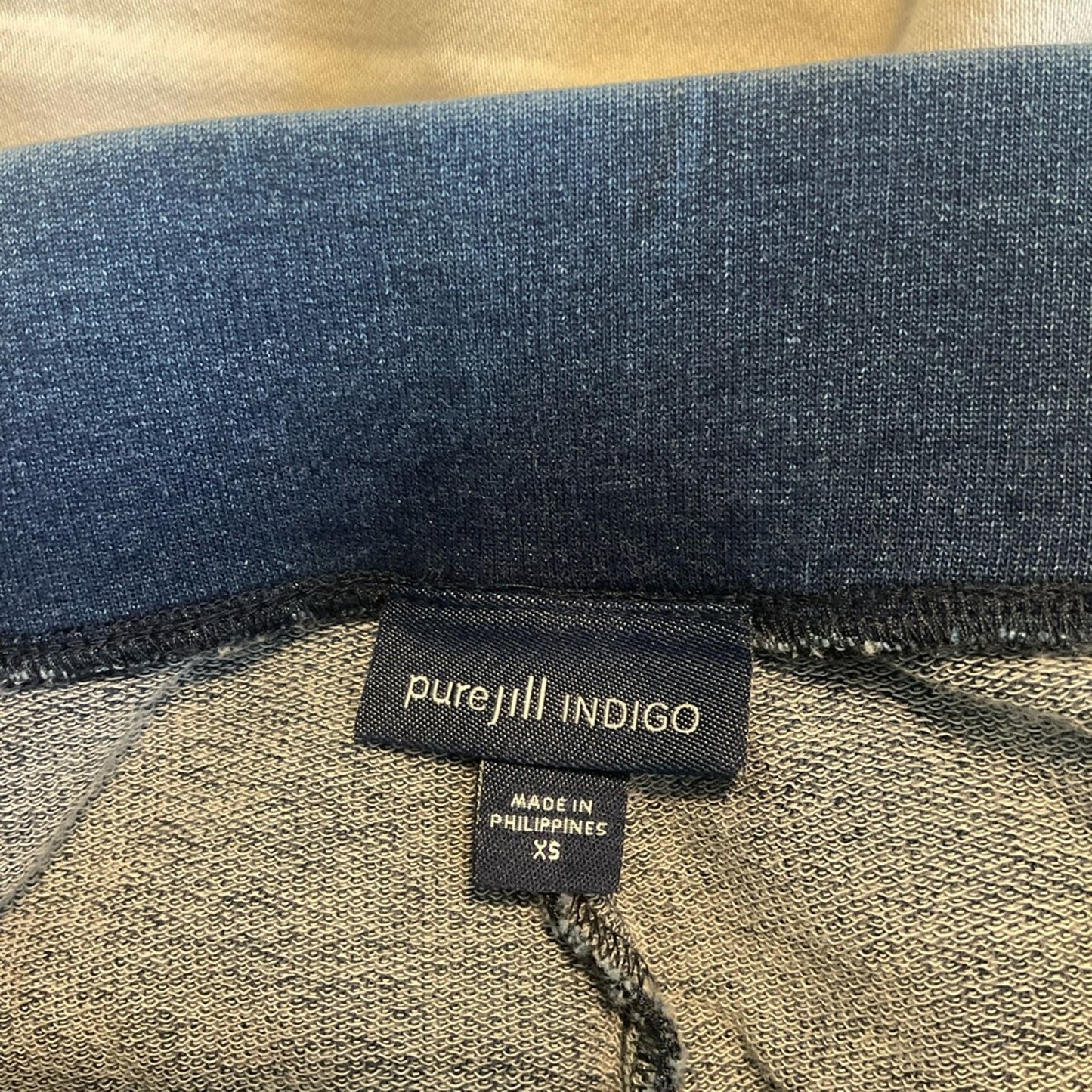 PureJill Indigo pull on jeans