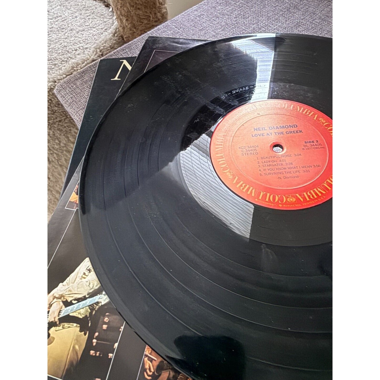 Neil Diamond - Love at the Greek Live, Vinyl, Columbia, KC2 34404