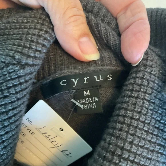 Cyrus cowl neck sweater