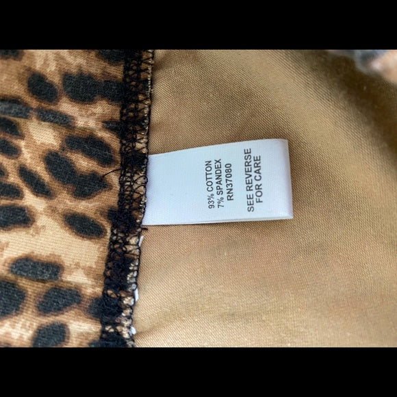 Cato leopard print leggings