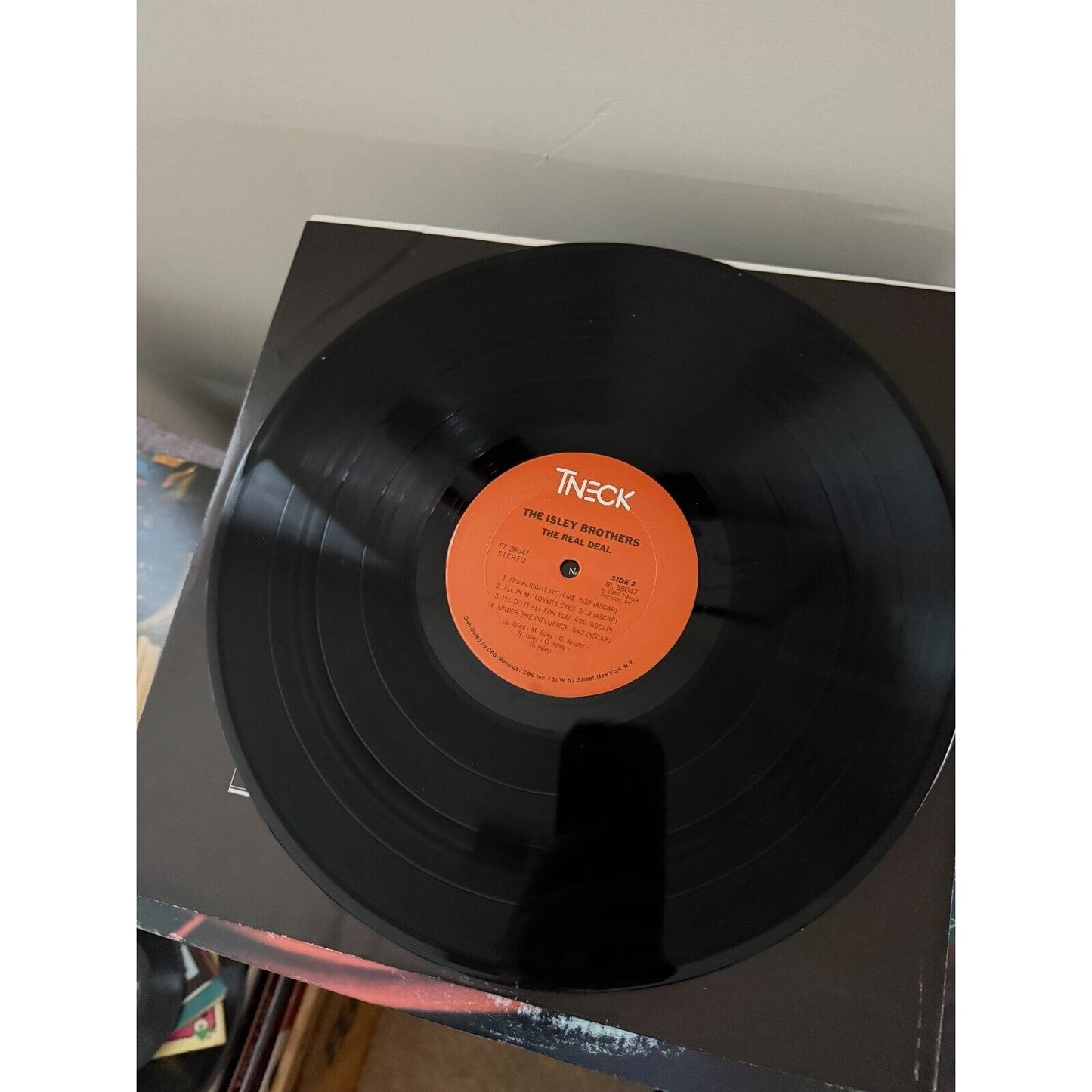 The Isley Brothers The Real Deal FZ 38047 12in Vinyl Record Album