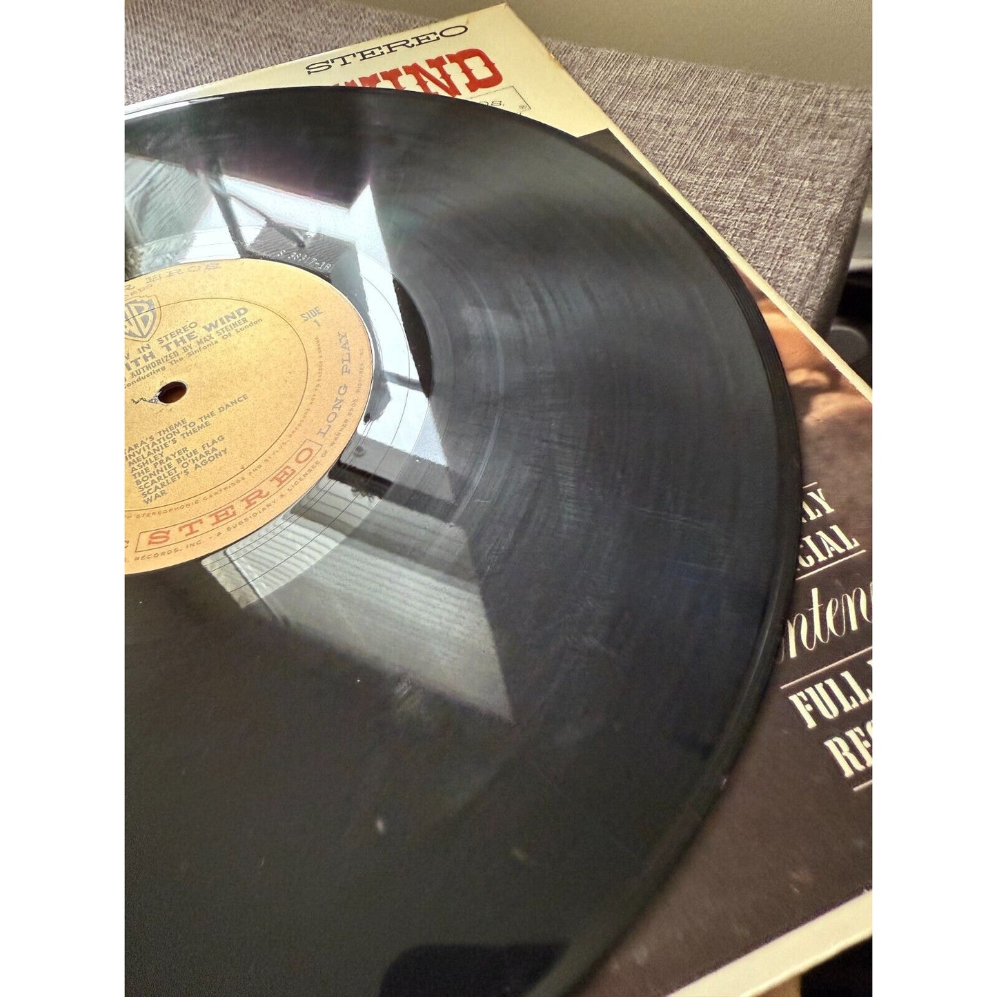 Gone With The Wind - The Authentic Original Score Recording - LP Vinyl Record