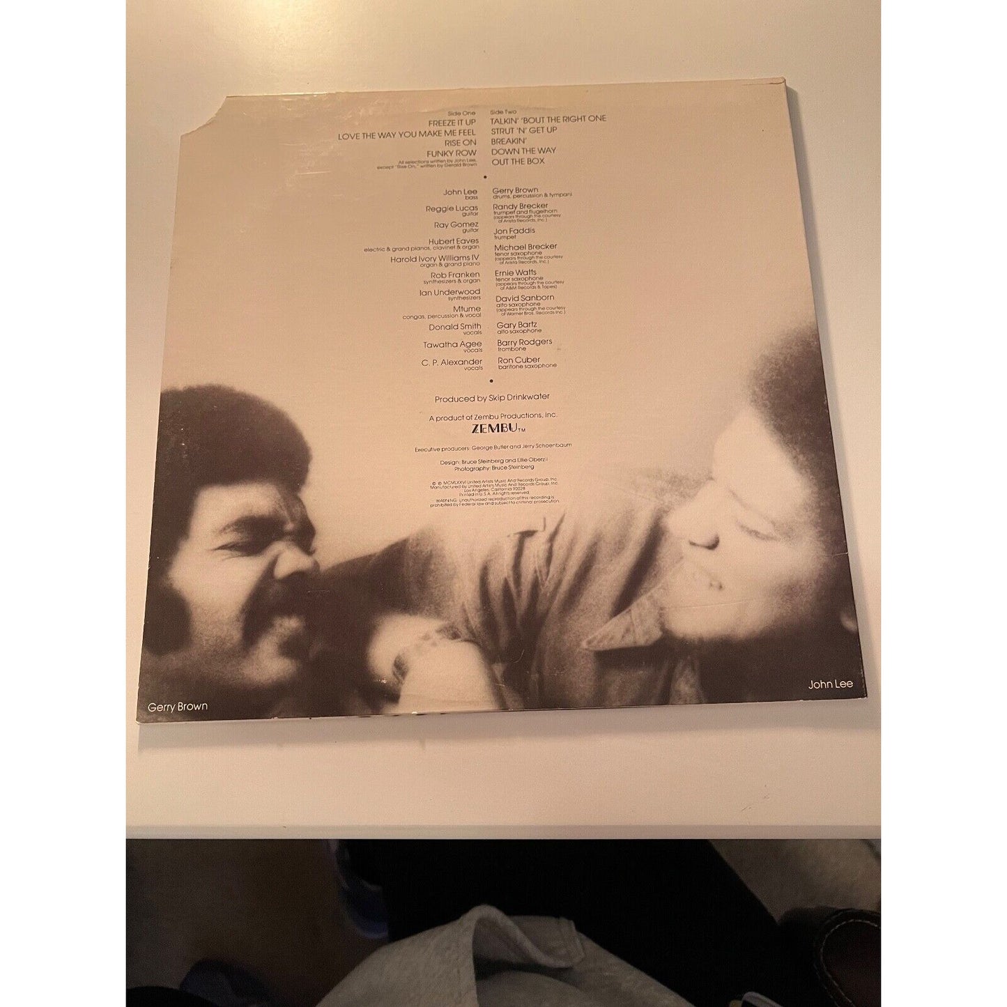 John Lee - Still Can't Say Enough - 1976 Blue Note BN-LA701-G LP Vinyl - NM
