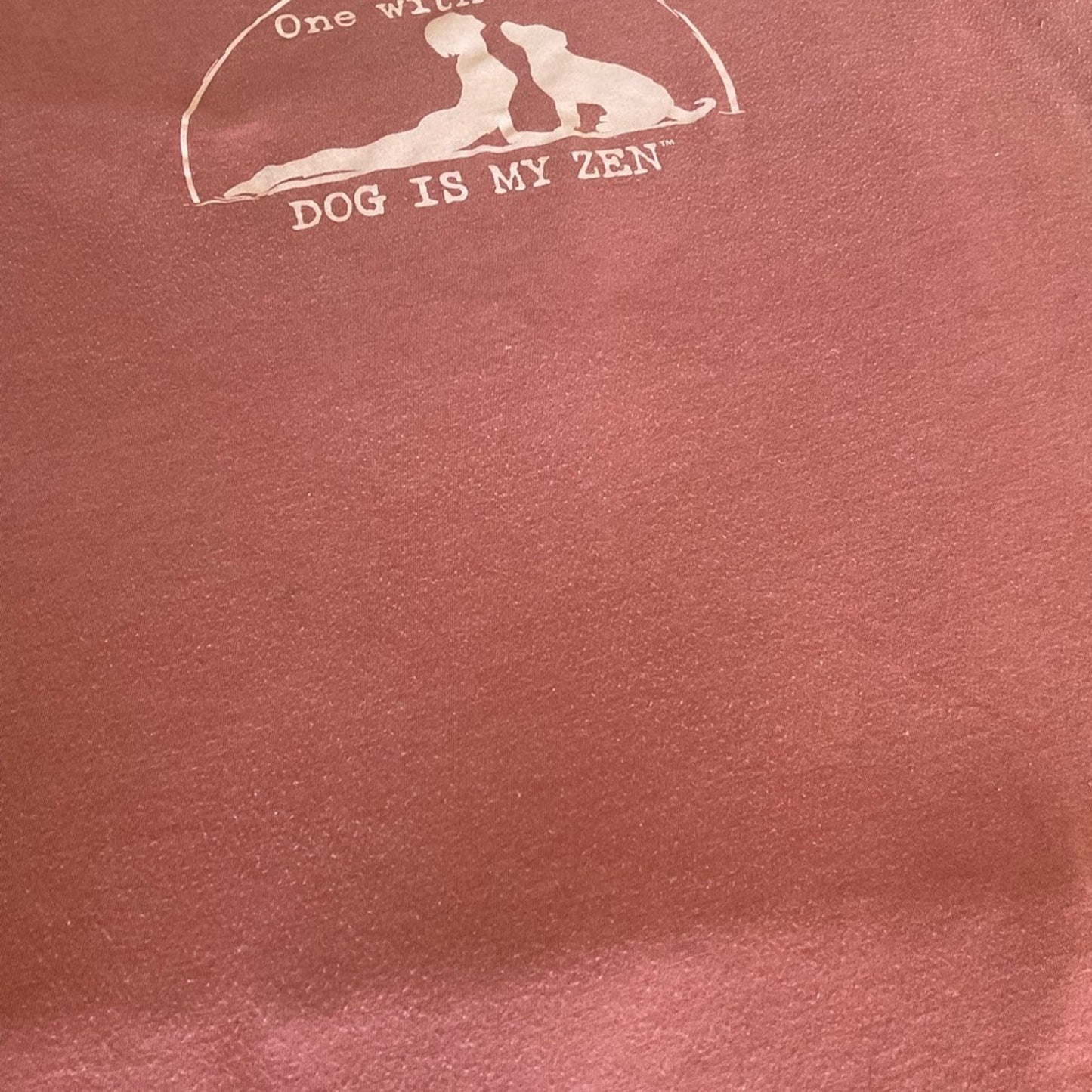 Dog Is Good Pink Long Sleeve Dog Graphic Top