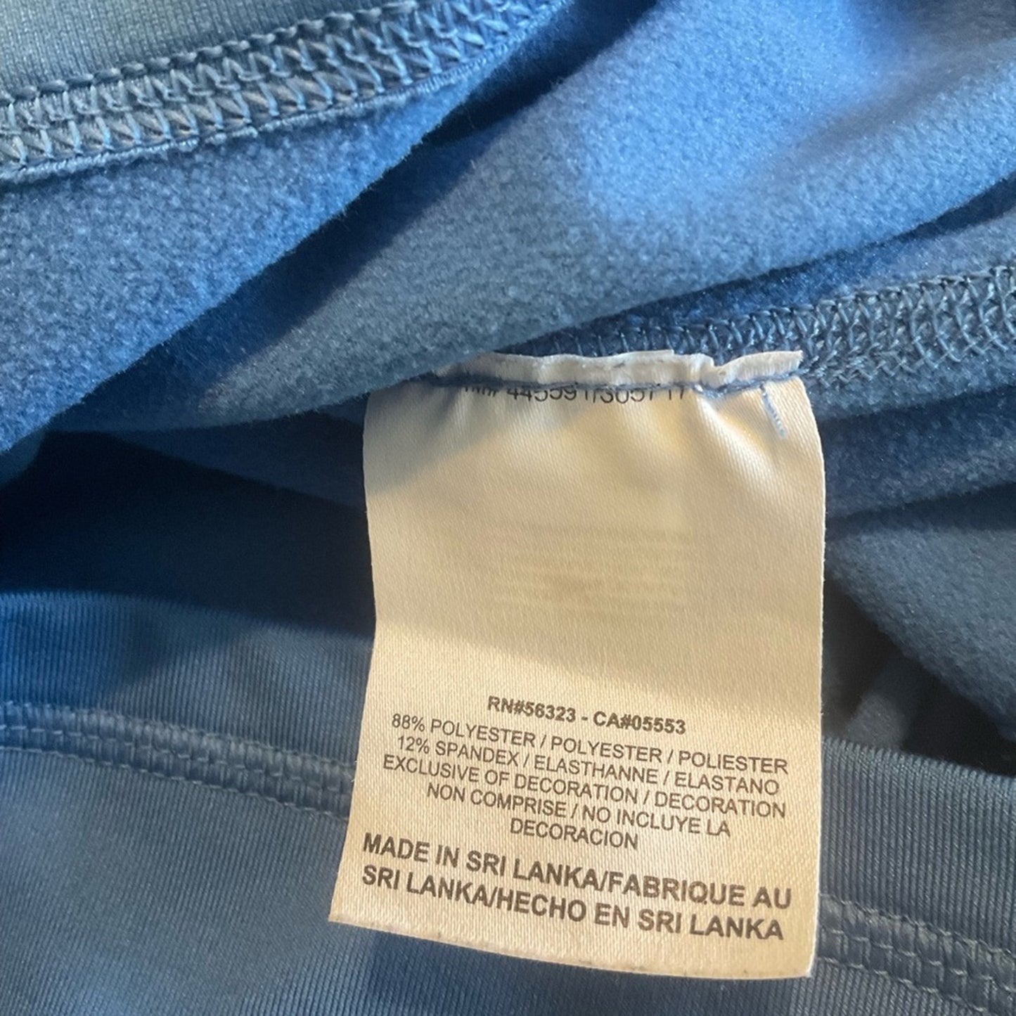 Nike Pro Blue Long Sleeve Top