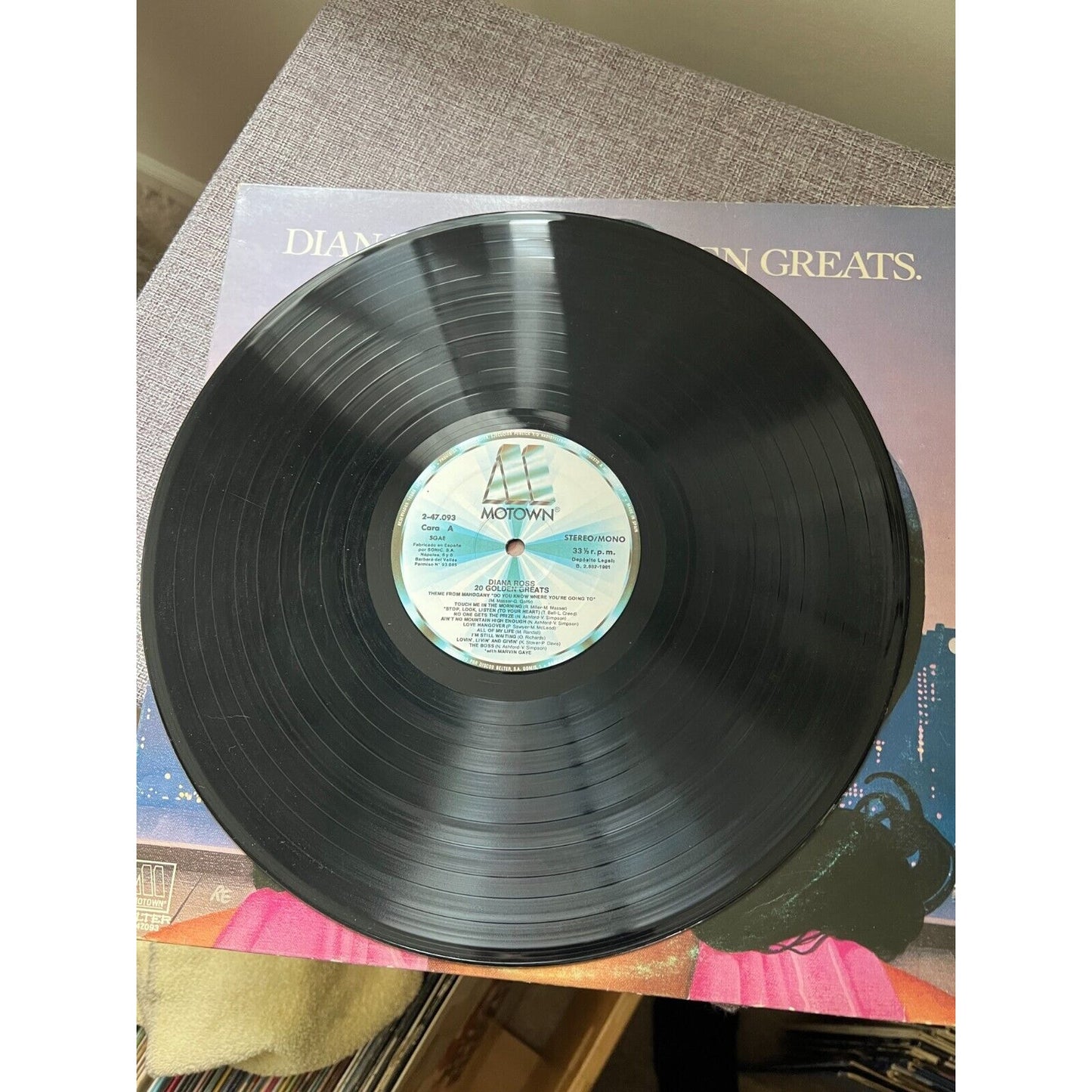 Diana Ross-20 Golden Greats Vinyl LP Album.1981 Motown 247093