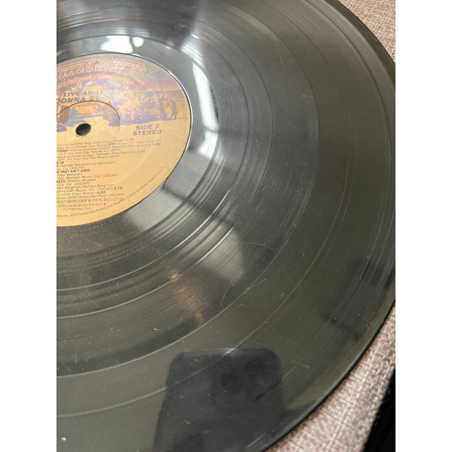 Donna Summer Live And More 1978 Casablanca NBLP 7119 Vinyl Records 2 LP’s