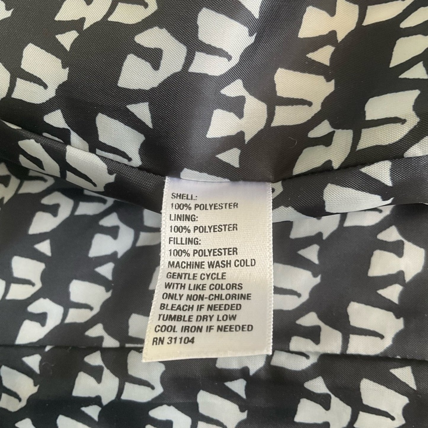 Crown & Ivy White Quilted Puffer Jacket