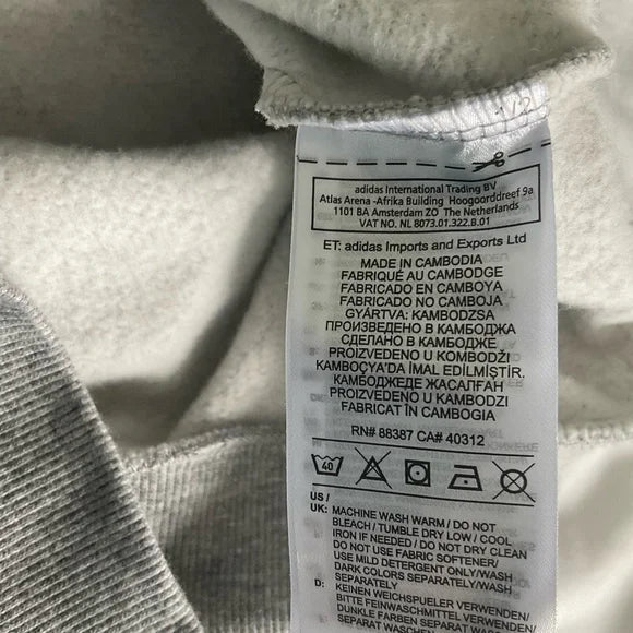 Adidas hooded sweatshirt