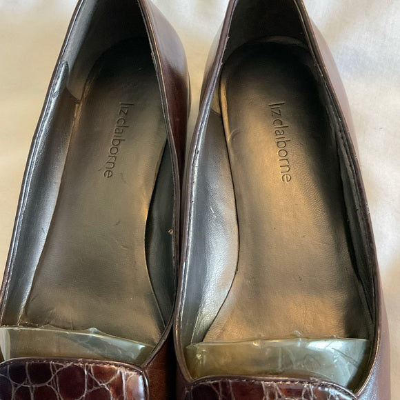 Liz Claiborne brown flats