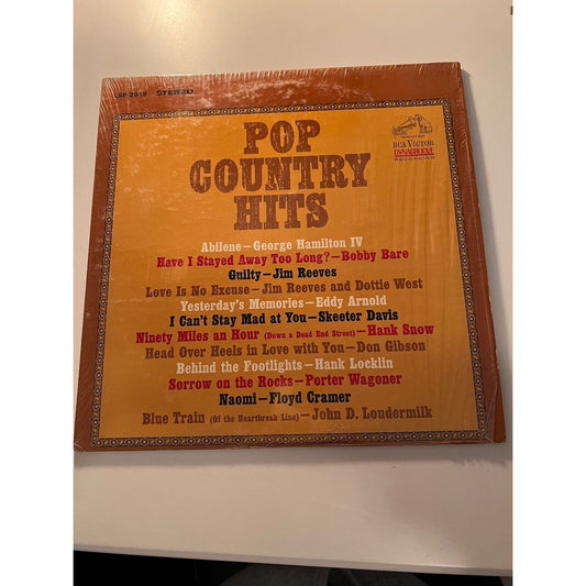Pop Country Hits Various 1964 Vintage Vinyl Record Album LP - Dynagroove record