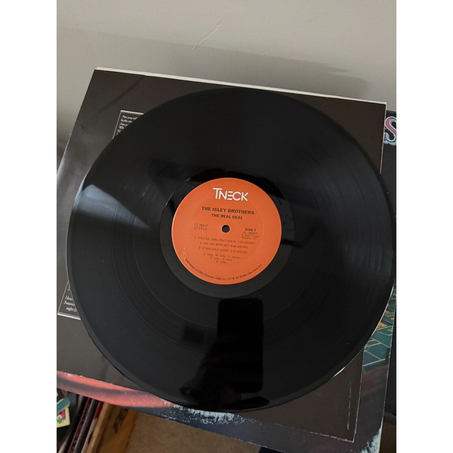 The Isley Brothers The Real Deal FZ 38047 12in Vinyl Record Album