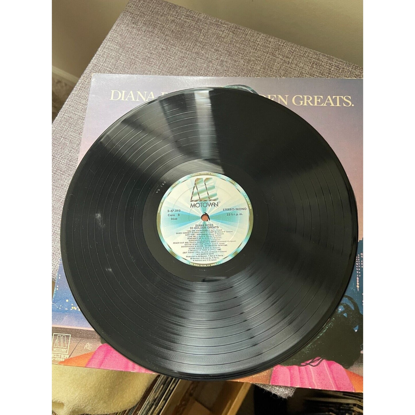 Diana Ross-20 Golden Greats Vinyl LP Album.1981 Motown 247093