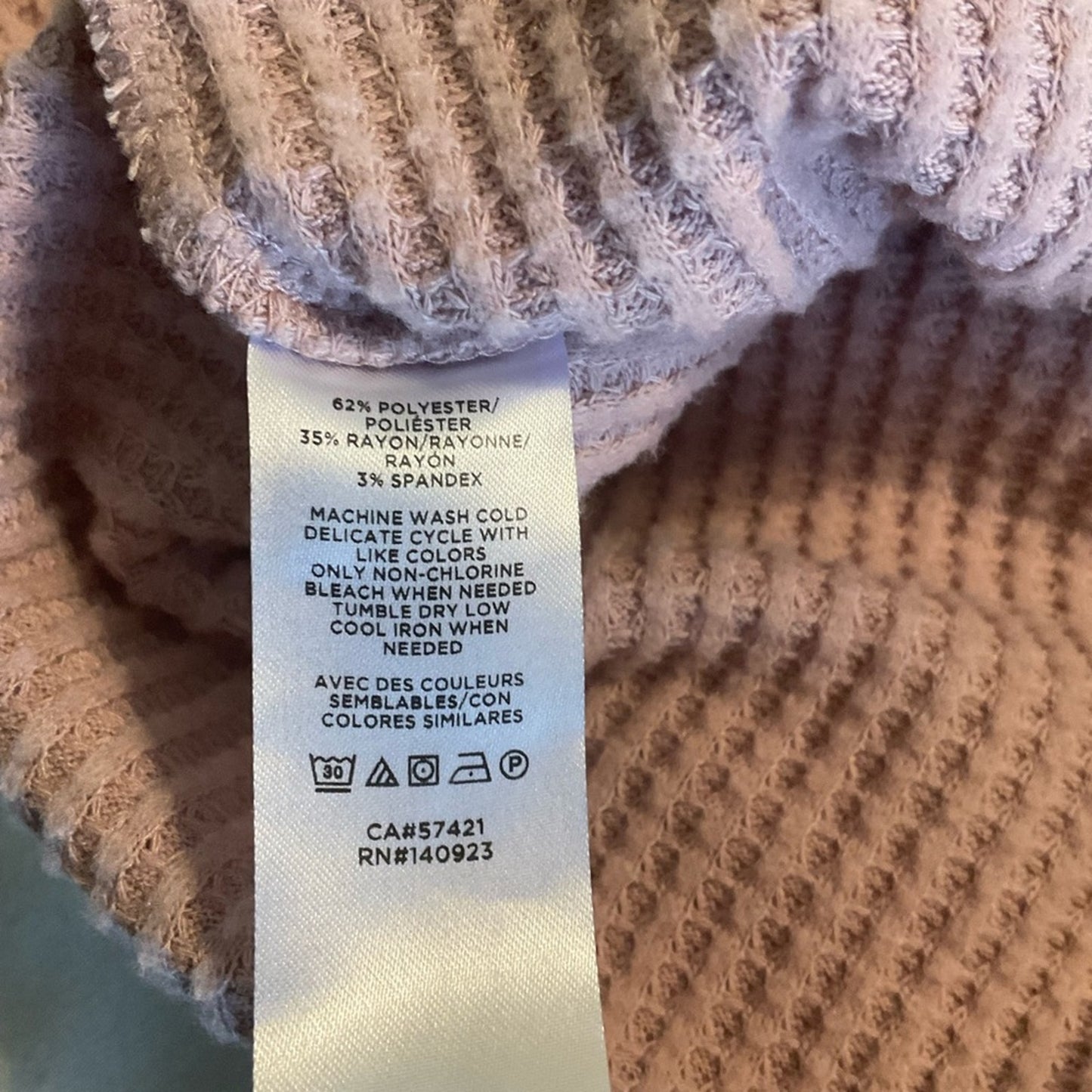 Loft Cowl neck pullover with long sleeves
