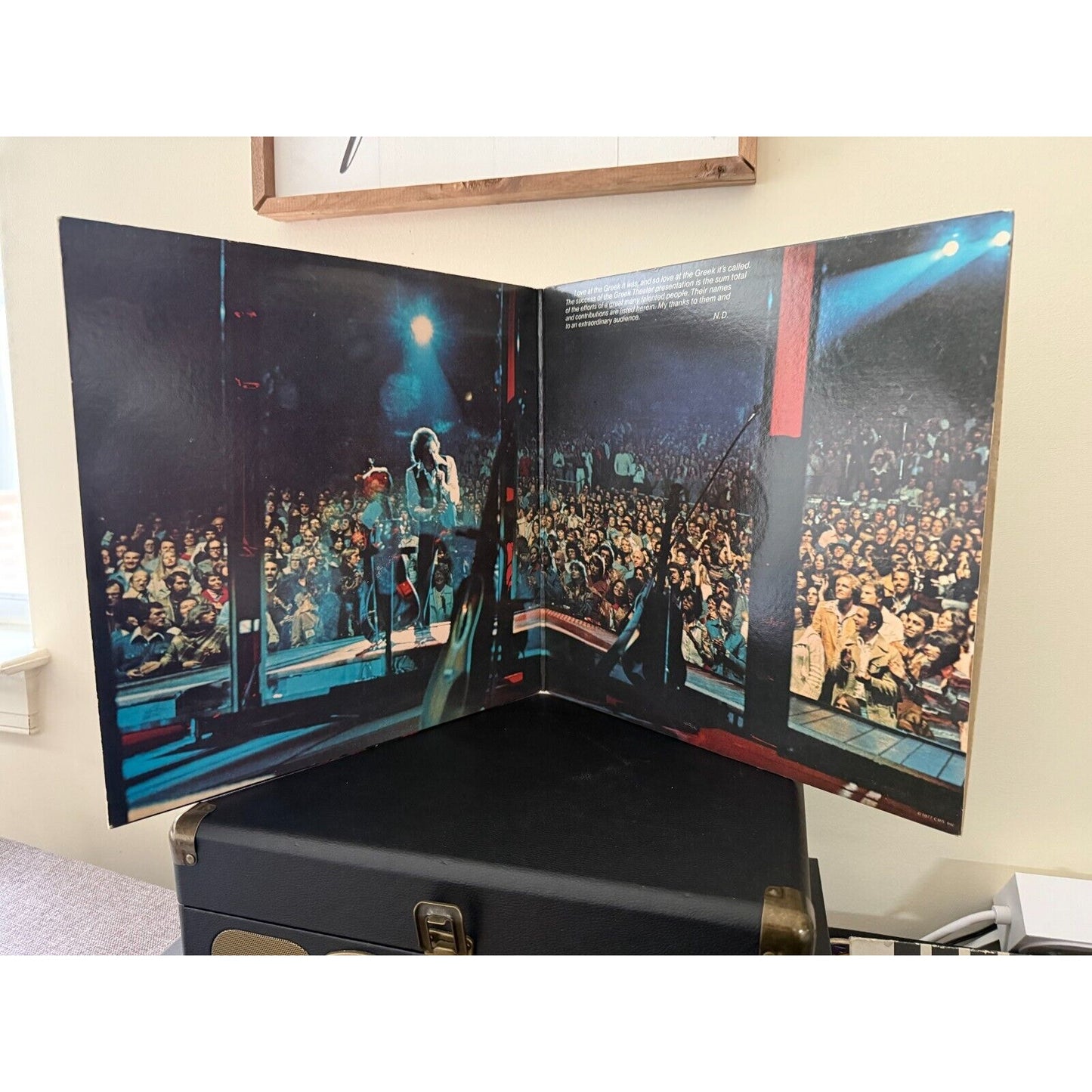 Neil Diamond - Love at the Greek Live, Vinyl, Columbia, KC2 34404