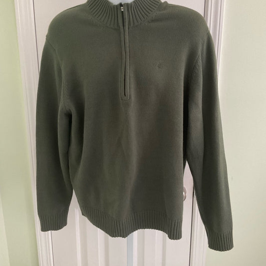 Izod Men’s 1/4 zip pullover sweater