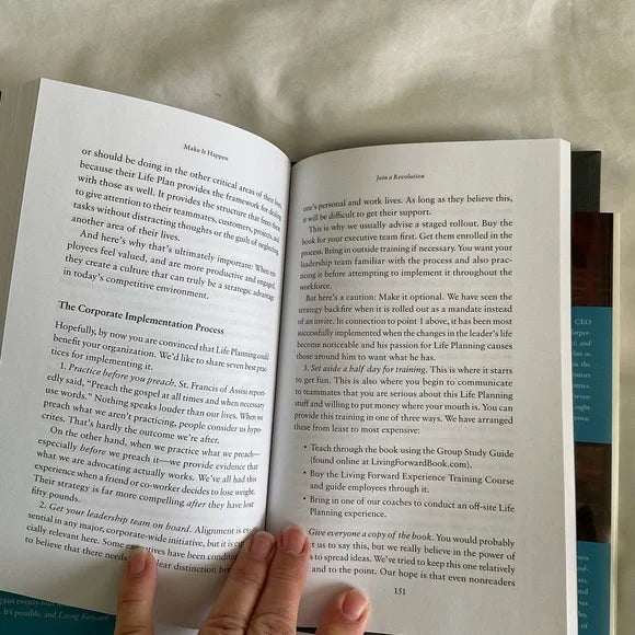 Living Forward book