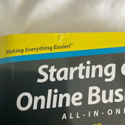 Starting an online business book