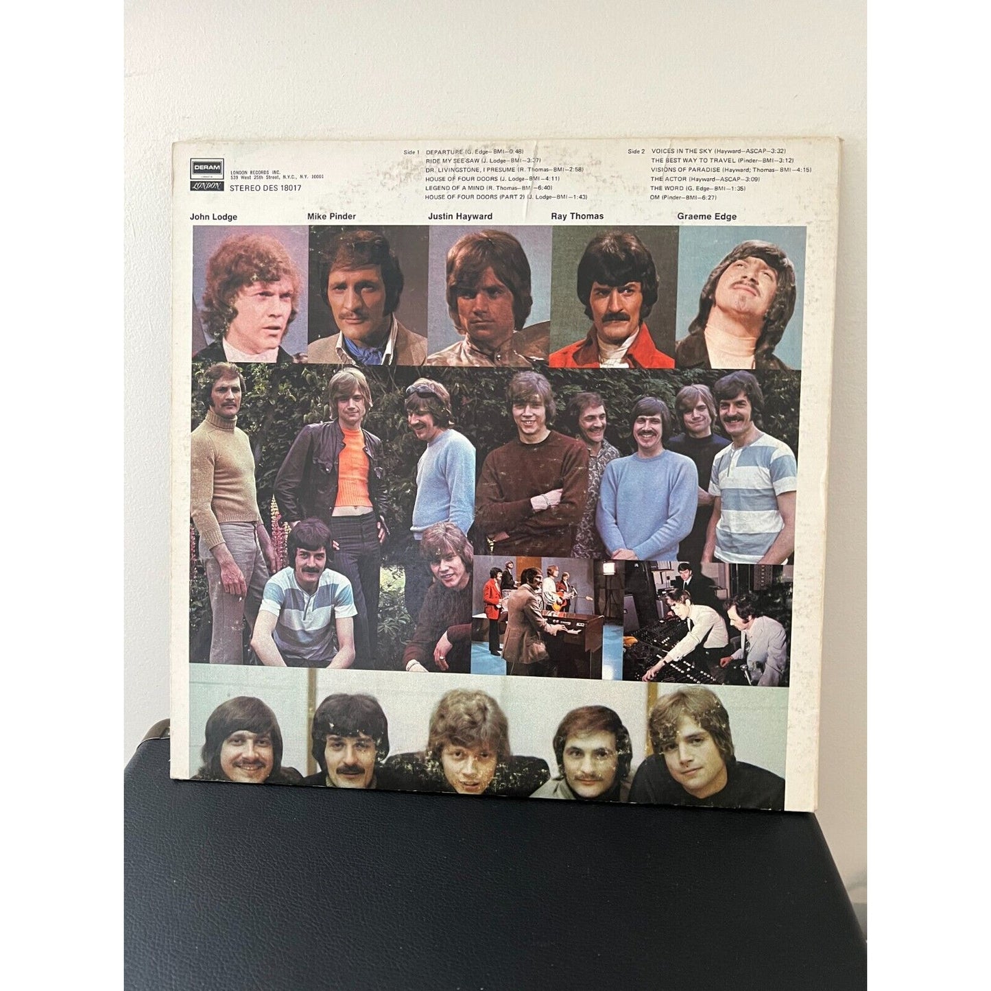 Moody Blues In Search Of The Lost Chord Vinyl 1968 Deram LP DES 18017