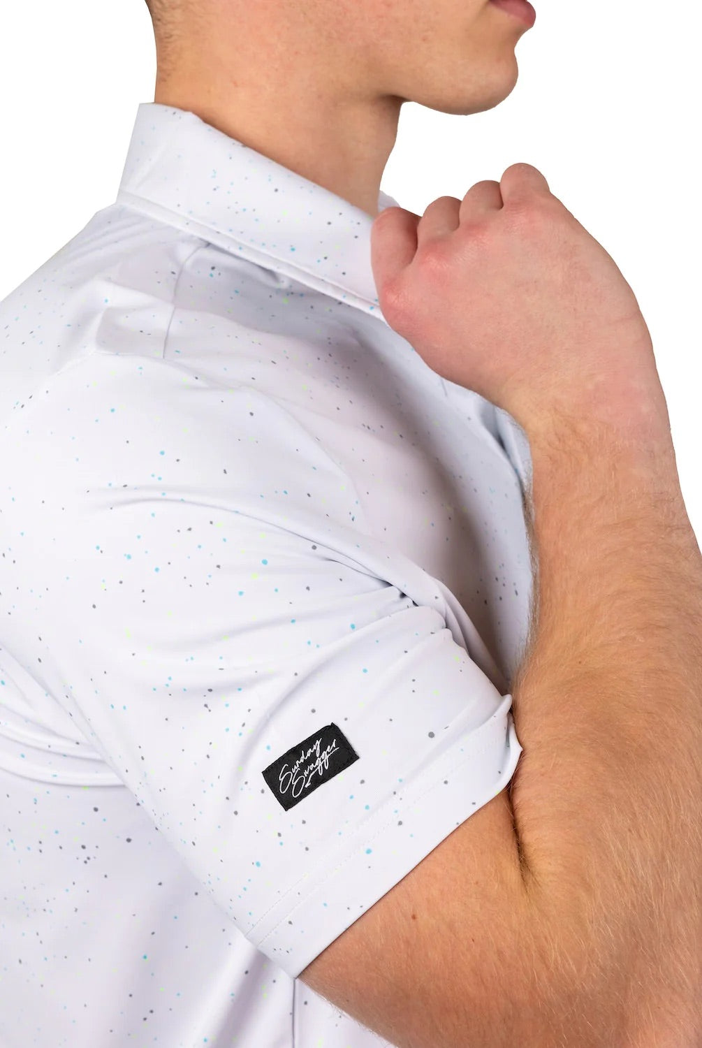 Sunday Swagger Golf Polo - Mist