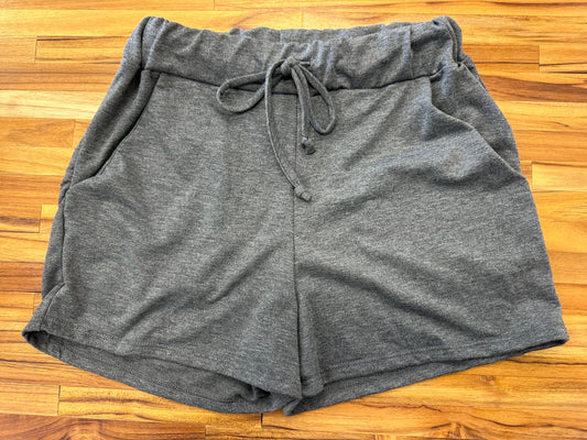Burgundy Apparel - Grey Athletic Moisture Wicking Shorts