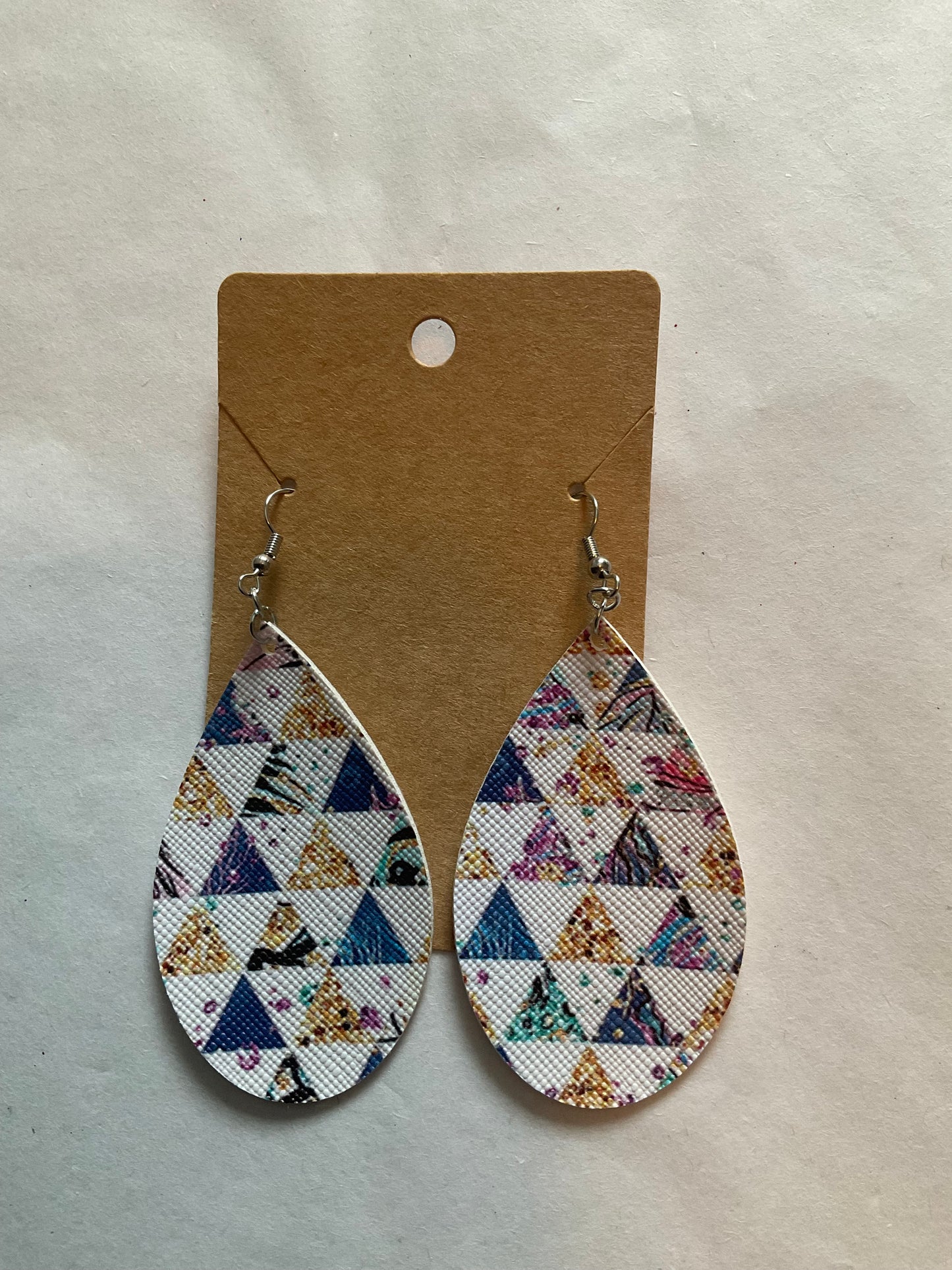 Colorful Teardrop Earrings