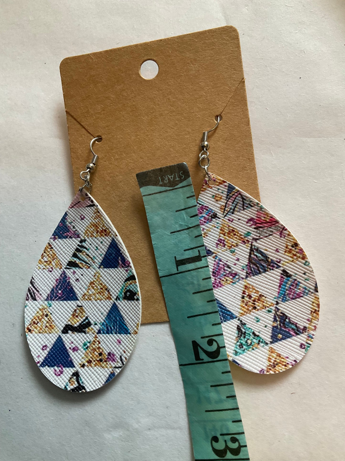 Colorful Teardrop Earrings