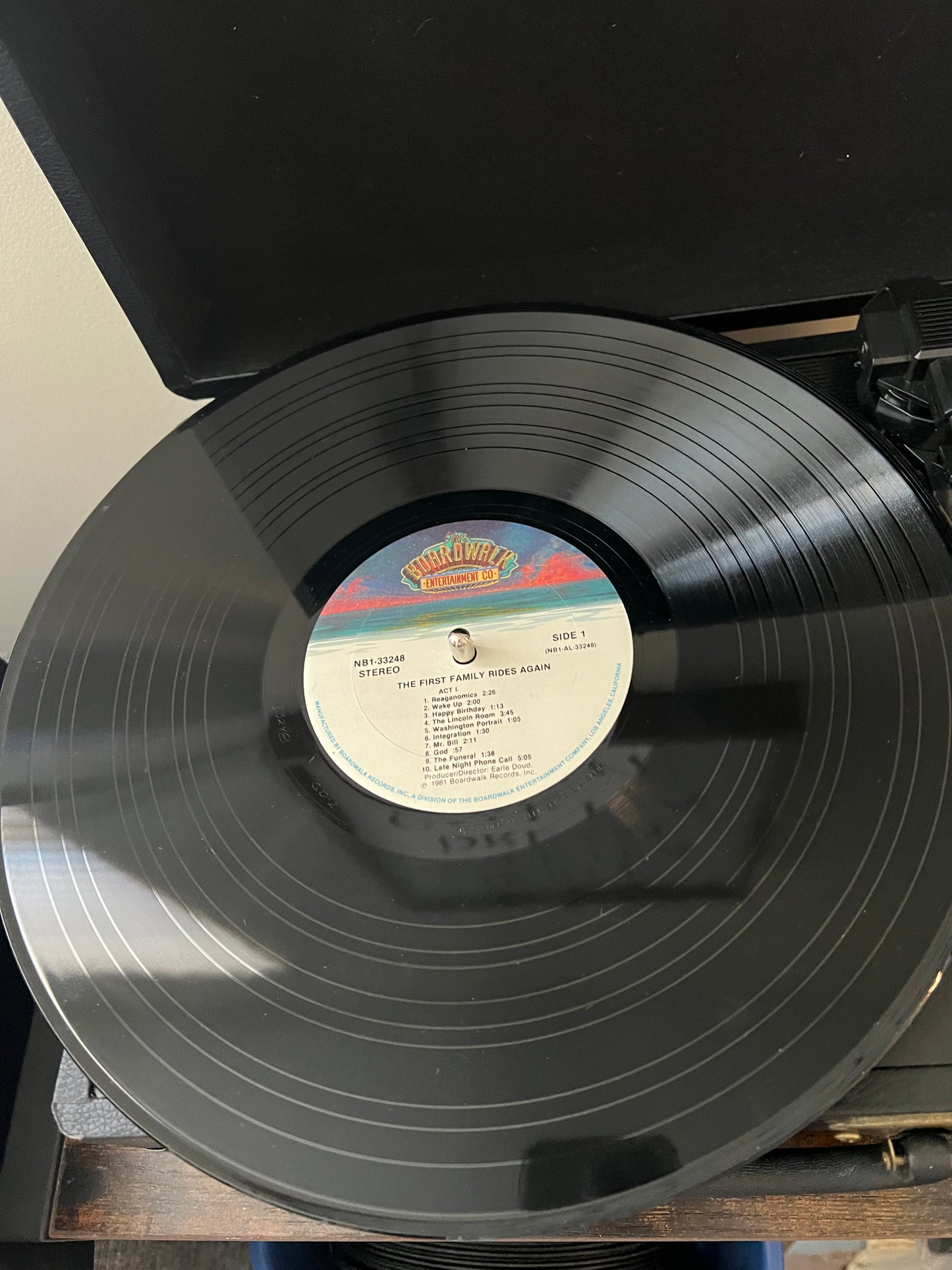 RICH LITTLE - THE FIRST FAMILY RIDES AGAIN - 1981 COMEDY LP