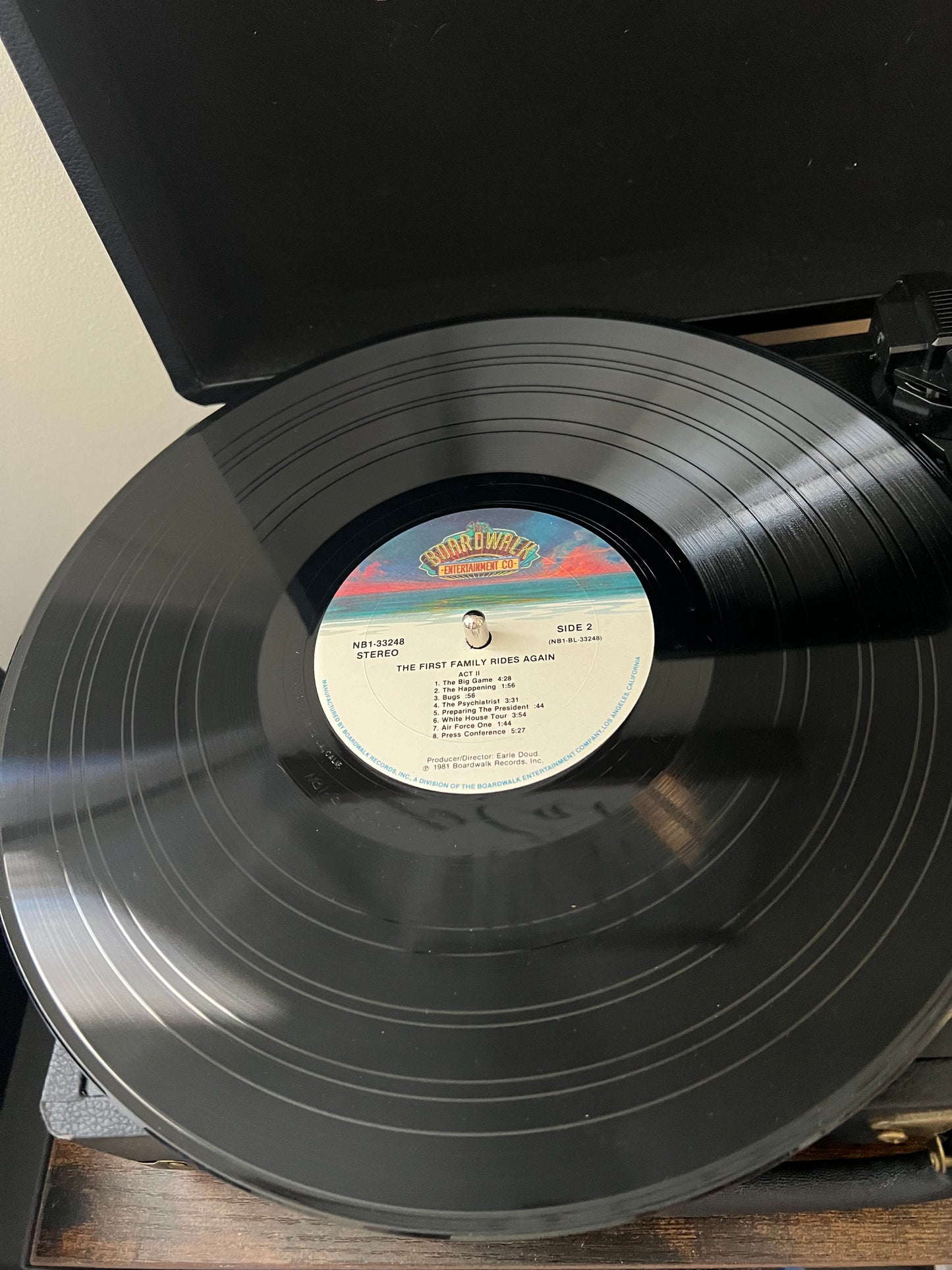RICH LITTLE - THE FIRST FAMILY RIDES AGAIN - 1981 COMEDY LP