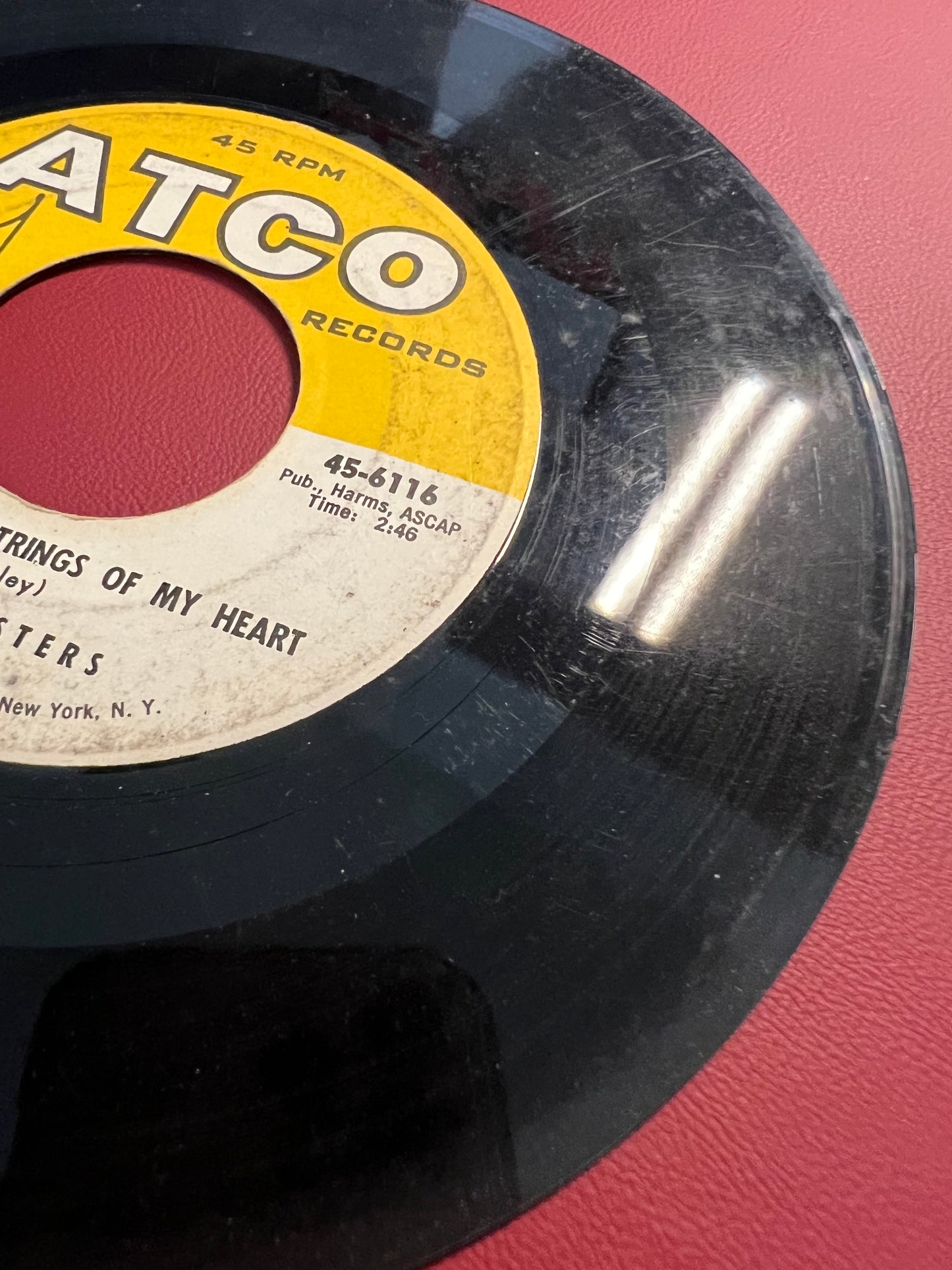 The Coasters Yakety Yak/Zing! Went The Strings Of My Heart ATCO 45 - 1958