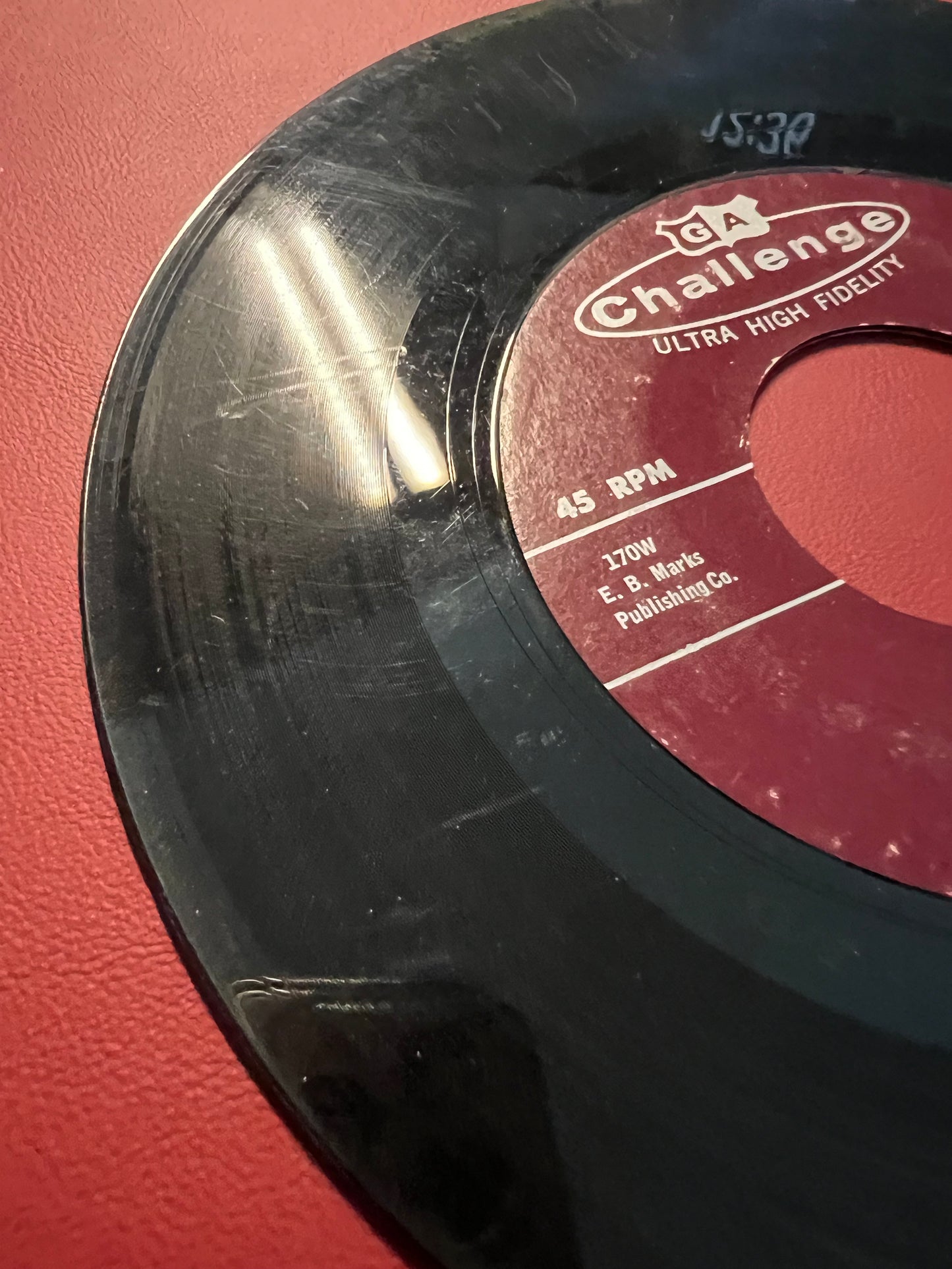 45 RECORD - The Champs - EL Rancho Rock/ Midnight