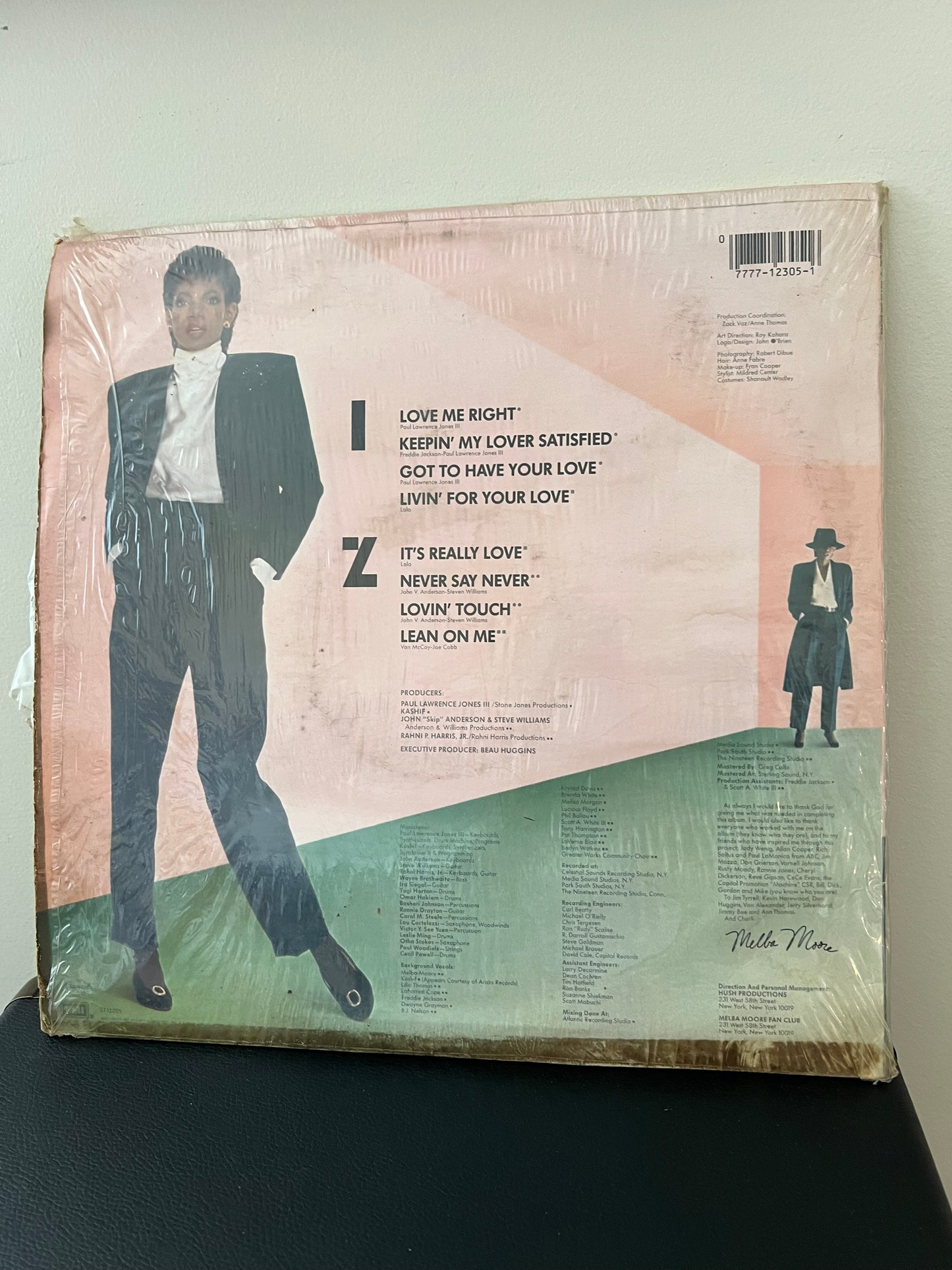 Melba Moore Never Say Never Vinyl LP 1983 Capitol TESTED
