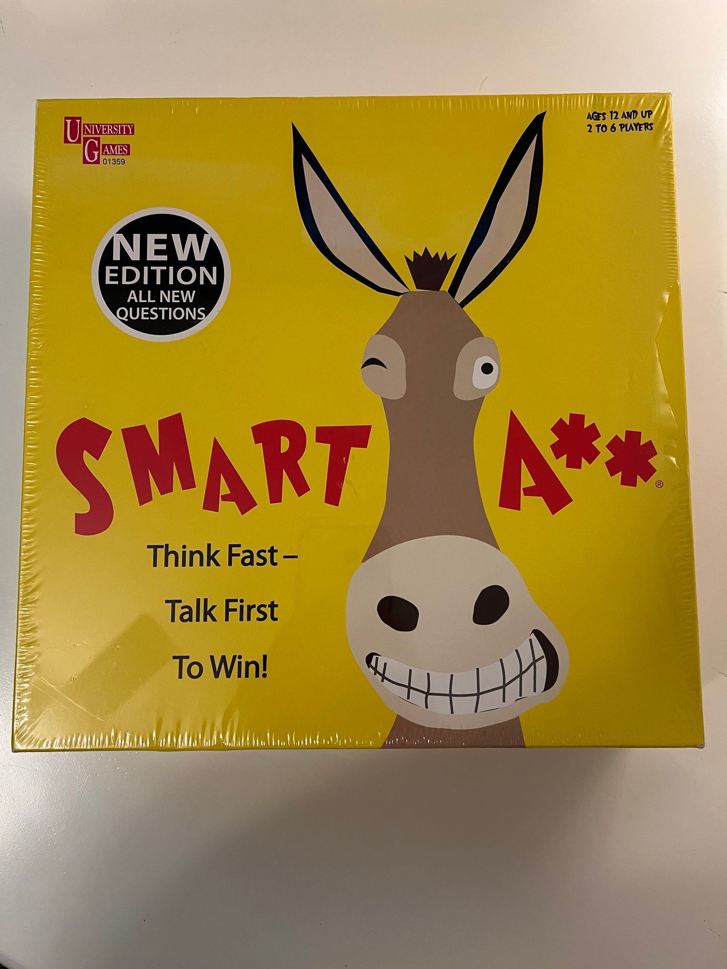 Smart Ass Trivia Family Board Game Party Fun Think&Talk Fast Universal Game - Picture 2 of 2 Have one to sell? Sell now Smart Ass Trivia Family Board Game Party Fun Think&Talk Fast Universal Game