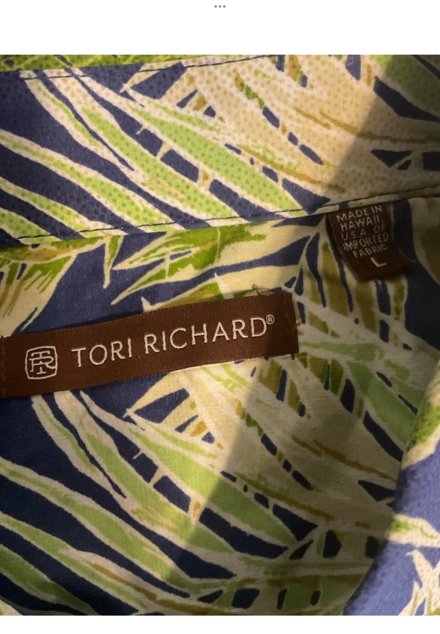 Tori Richard men’s shirt