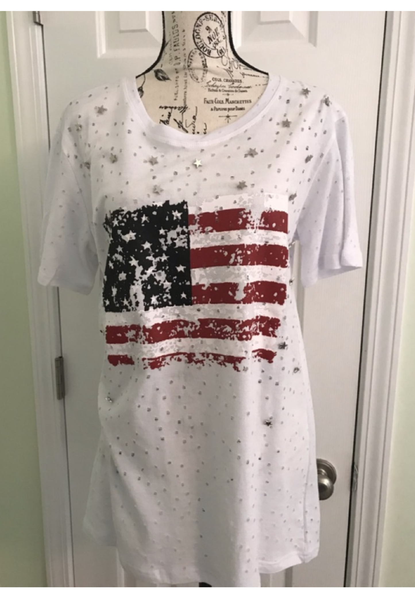 Solution - Patriotic Flag T-Shirt