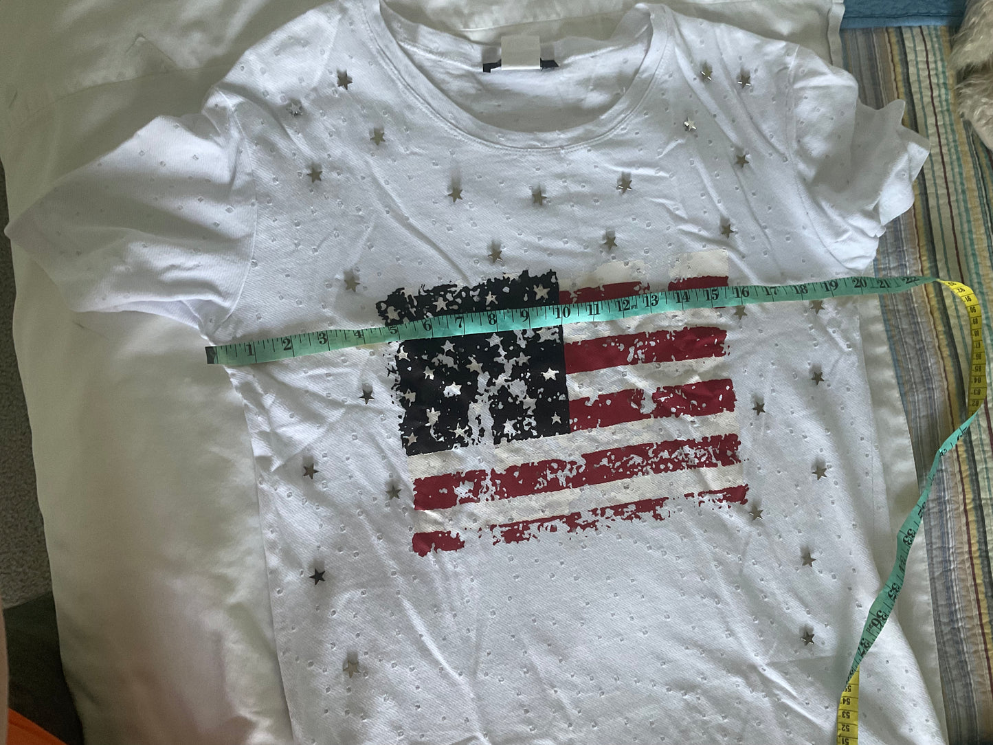 Solution - Patriotic Flag T-Shirt