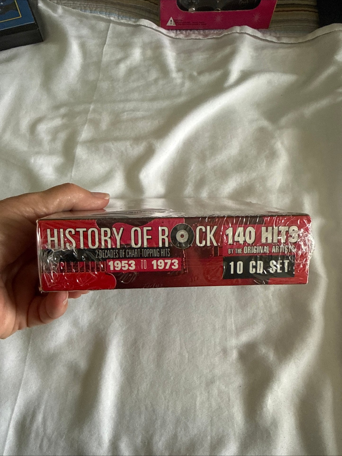 Vintage Rock Box Set - Red 'Hist of Rock' 1953-1973