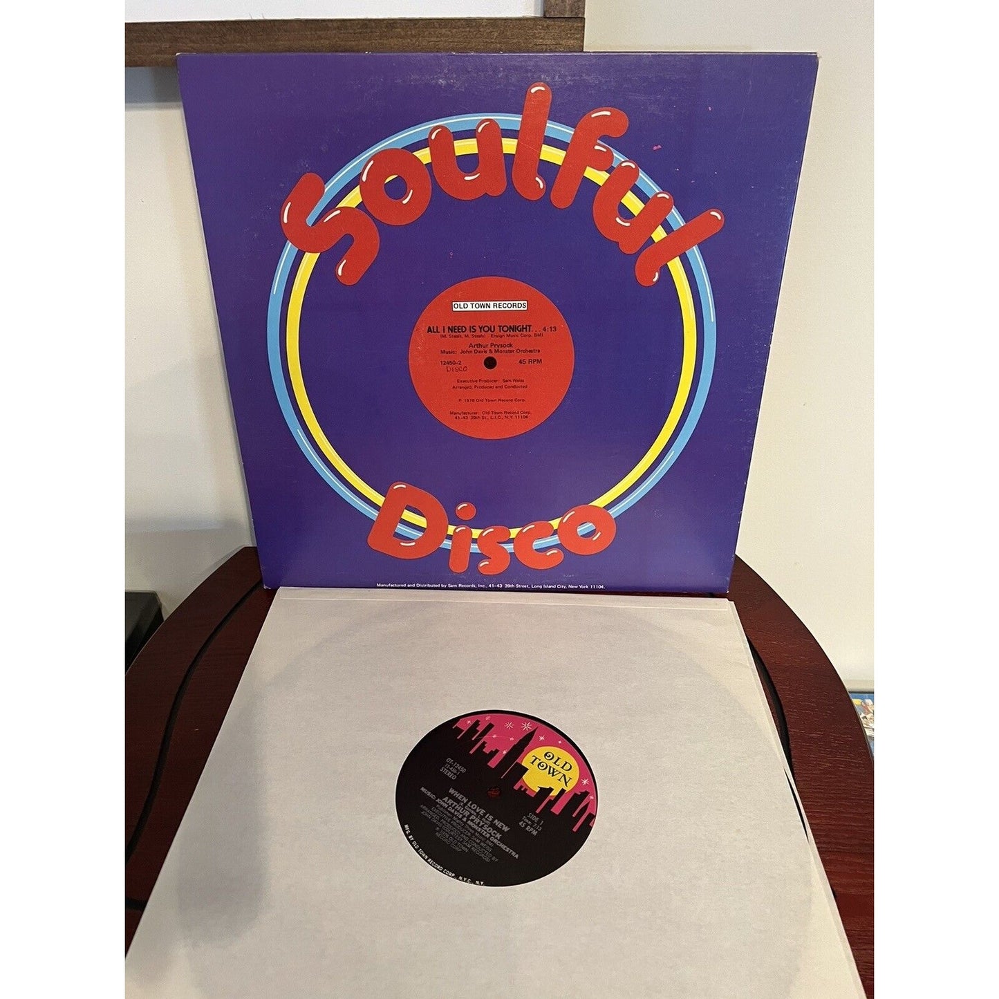 Soulful Disco 12" Vinyl Sam Records John Davis & The Monster Orchestra