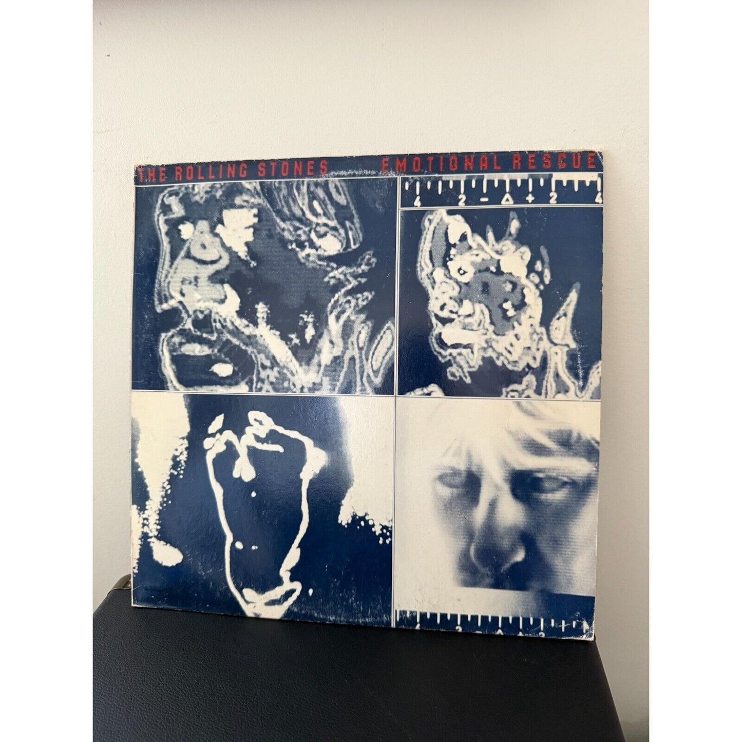 The Rolling Stones Emotional Rescue 1980 VinylLP Warner Records COC-16015