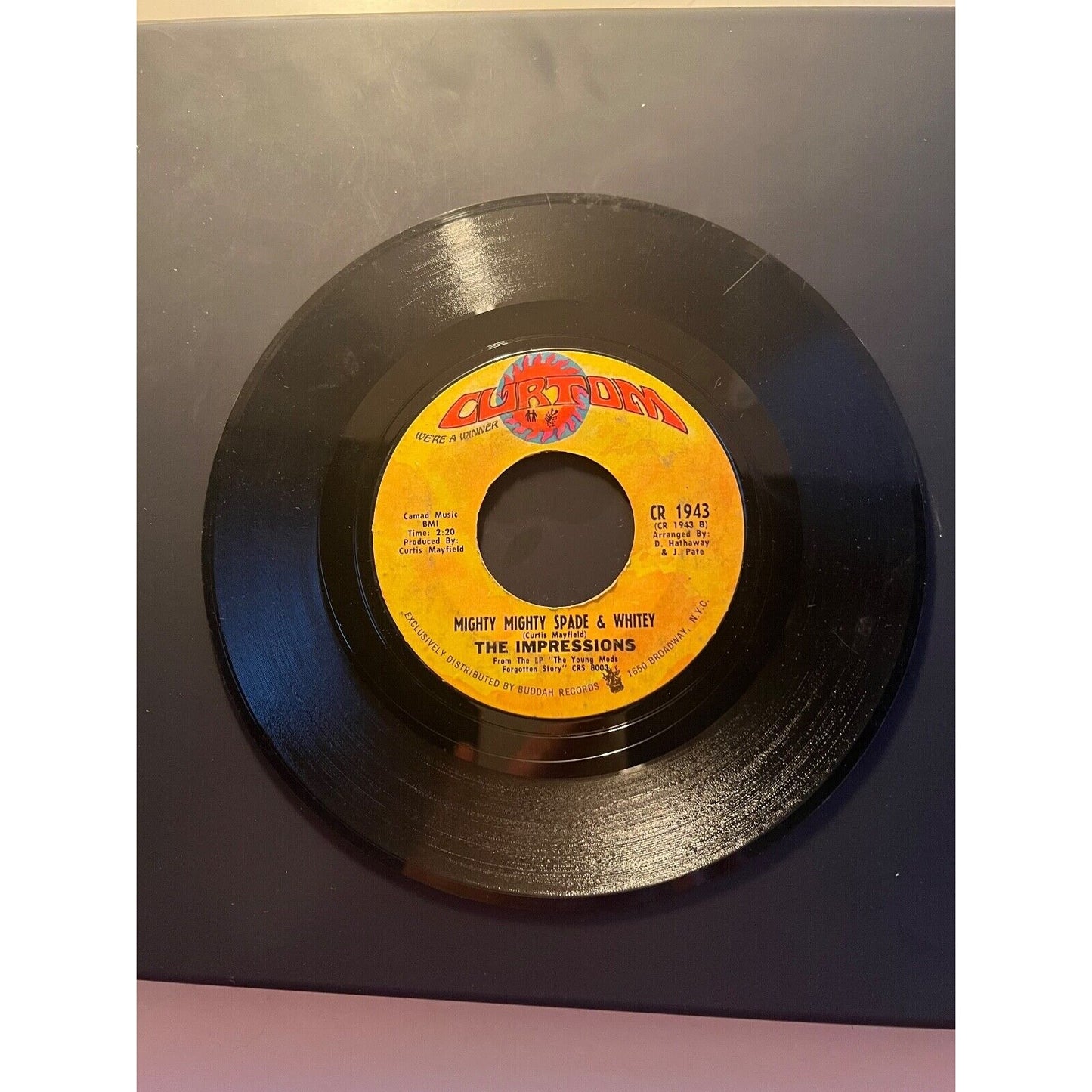 The Impressions - Choice Of Colors / Mighty Mighty Spade & Whitey, 7", (Vinyl)