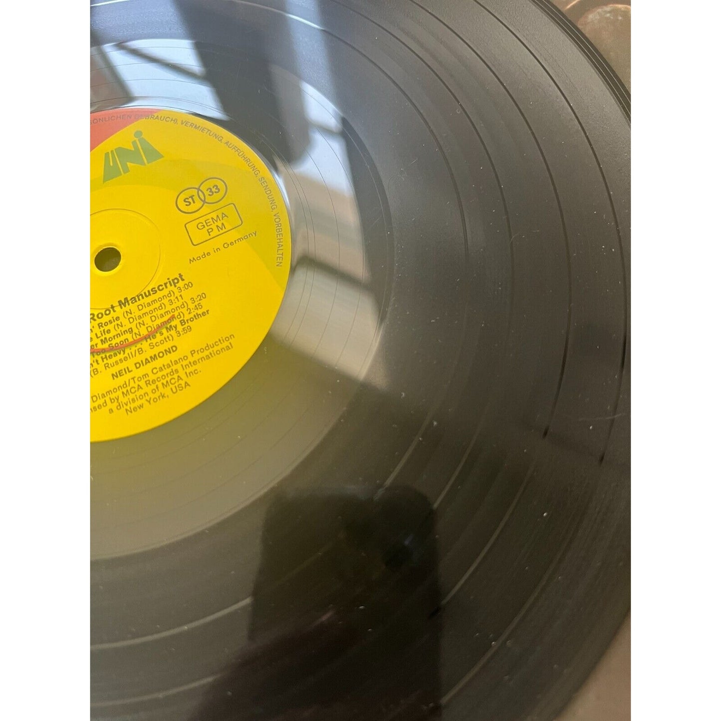 Neil Diamond – Tap Root Manuscript - 1970 - UNI Records 6369 606 Vinyl LP