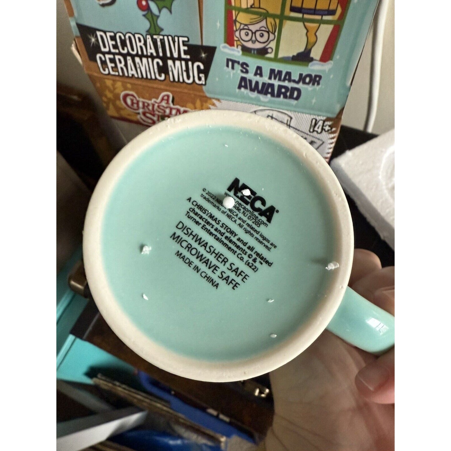 NECA ~ A Christmas Story It’s A Major Award ~ Leg Lamp Ceramic Mug