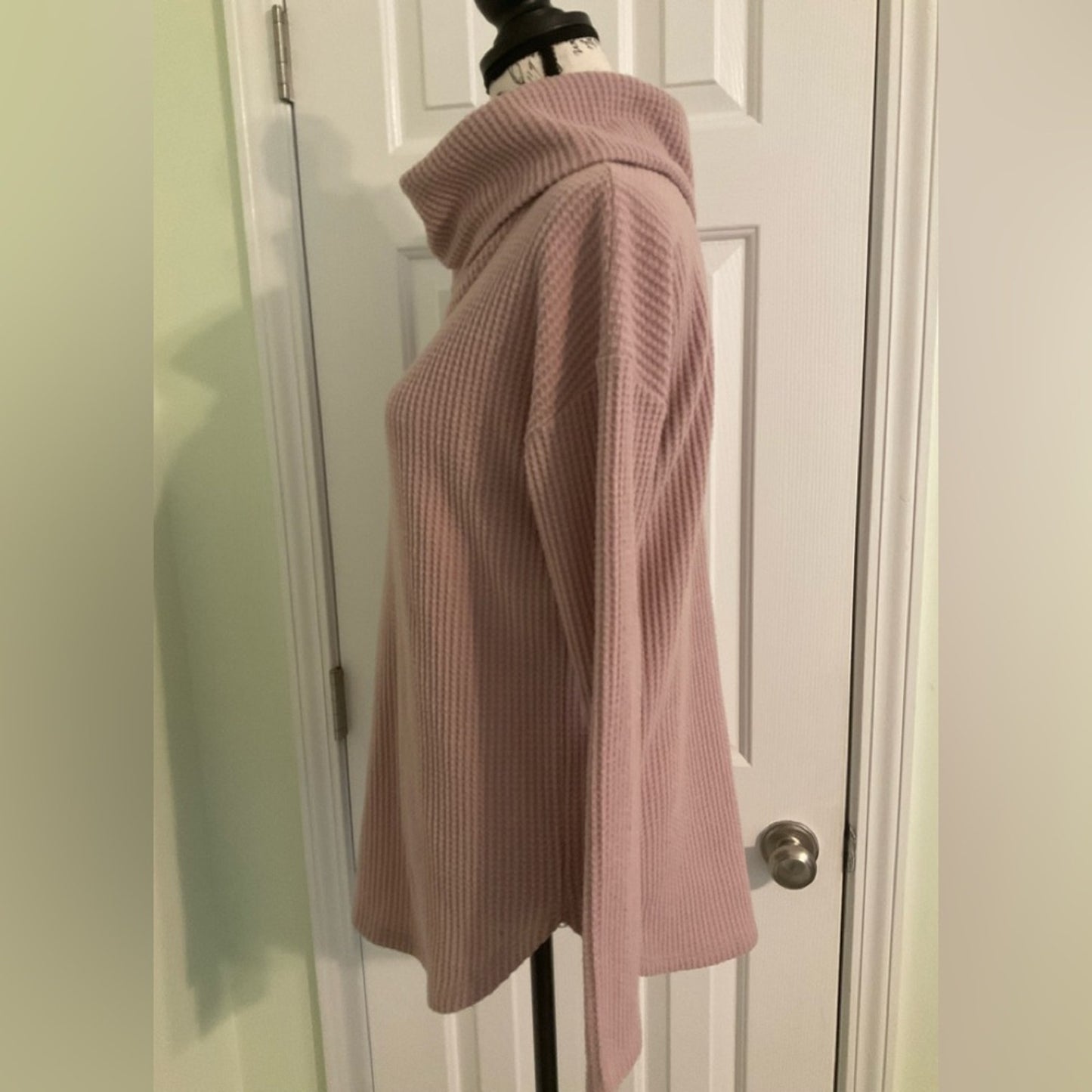 Loft Cowl neck pullover with long sleeves