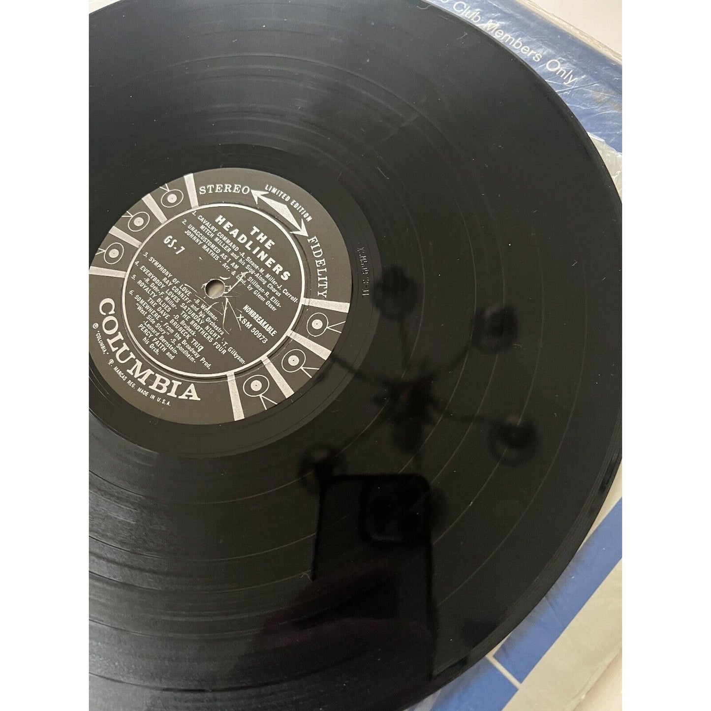 Columbia Record Club - The Headliners (1960) Vinyl LP • Limited Edition