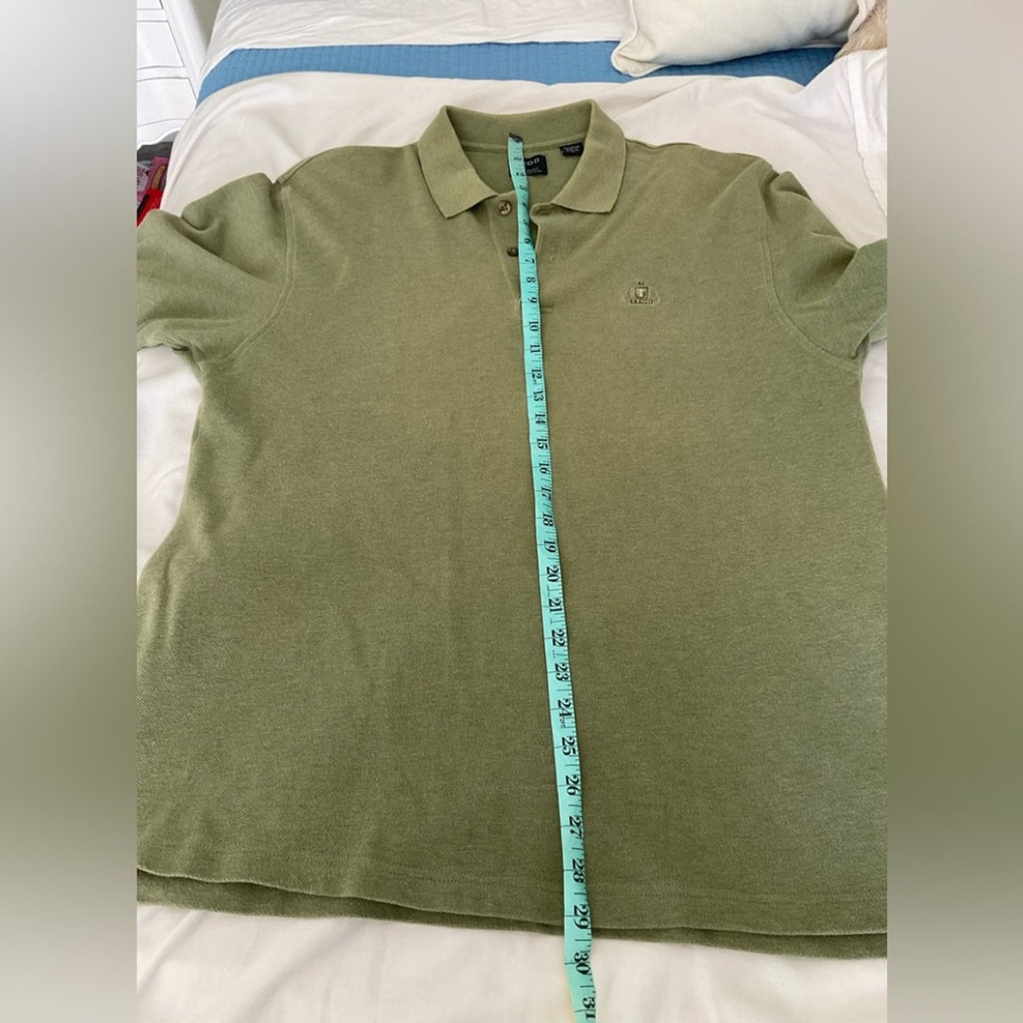 Izod Olive Green Polo Shirt