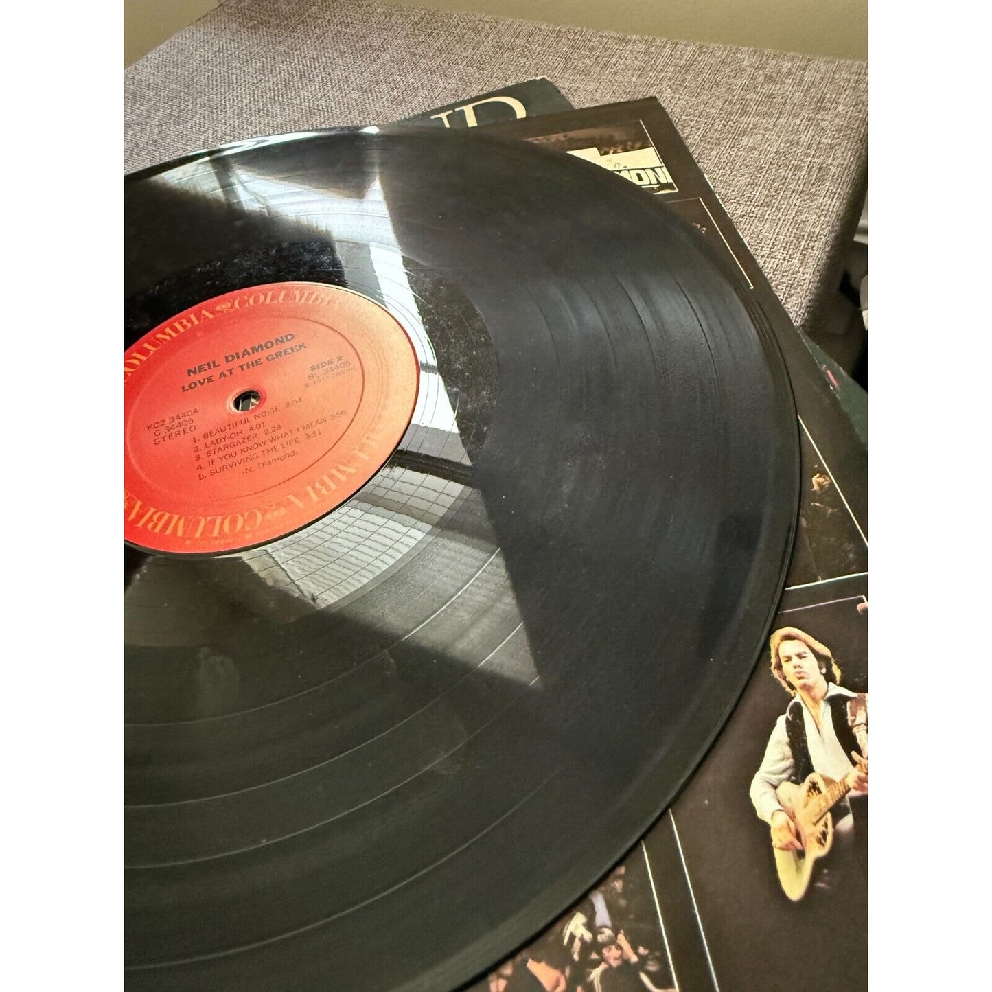 Neil Diamond - Love at the Greek Live, Vinyl, Columbia, KC2 34404