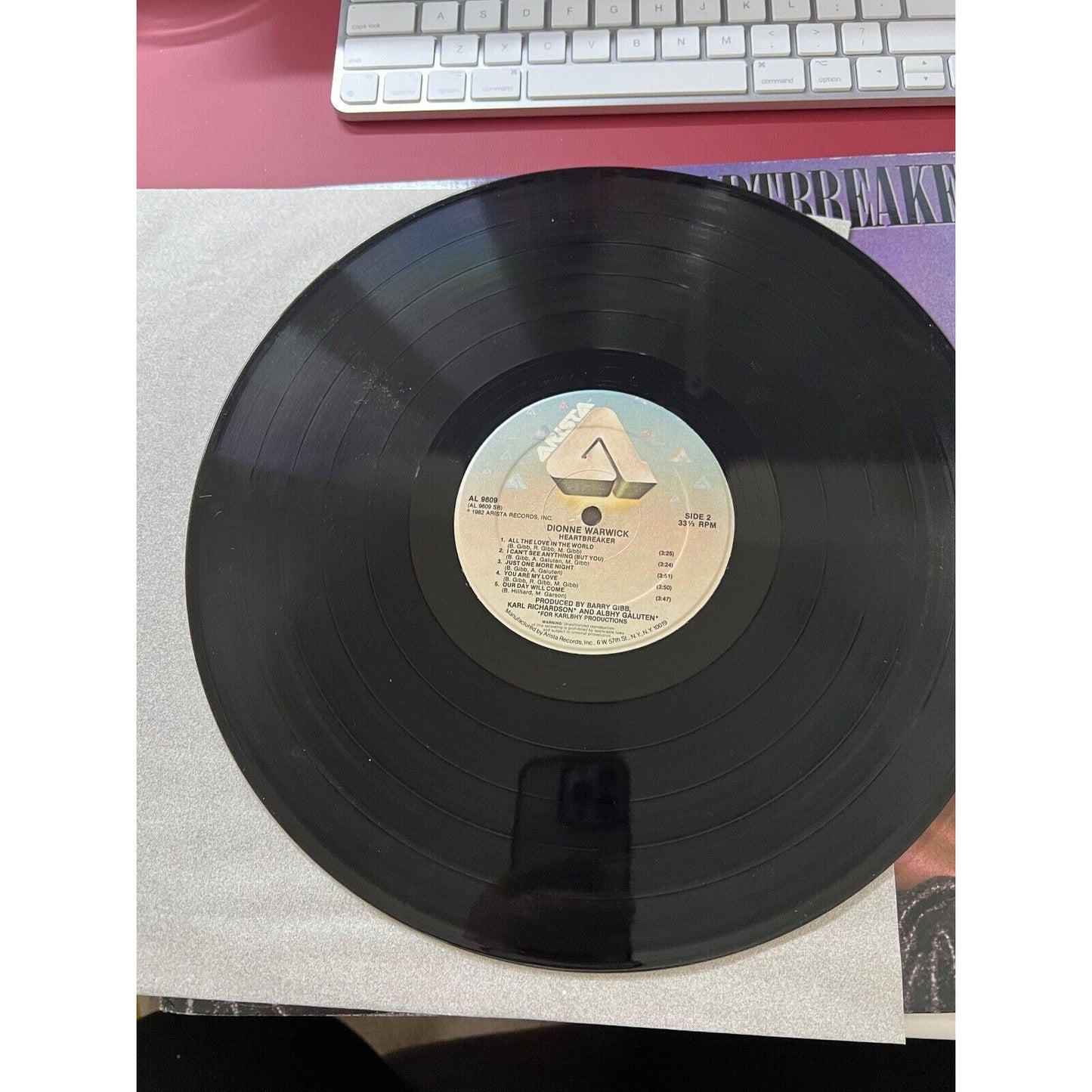 Dionne Warwick - Heartbreaker - 1982 - 12" vinyl LP - record - Arista 204979